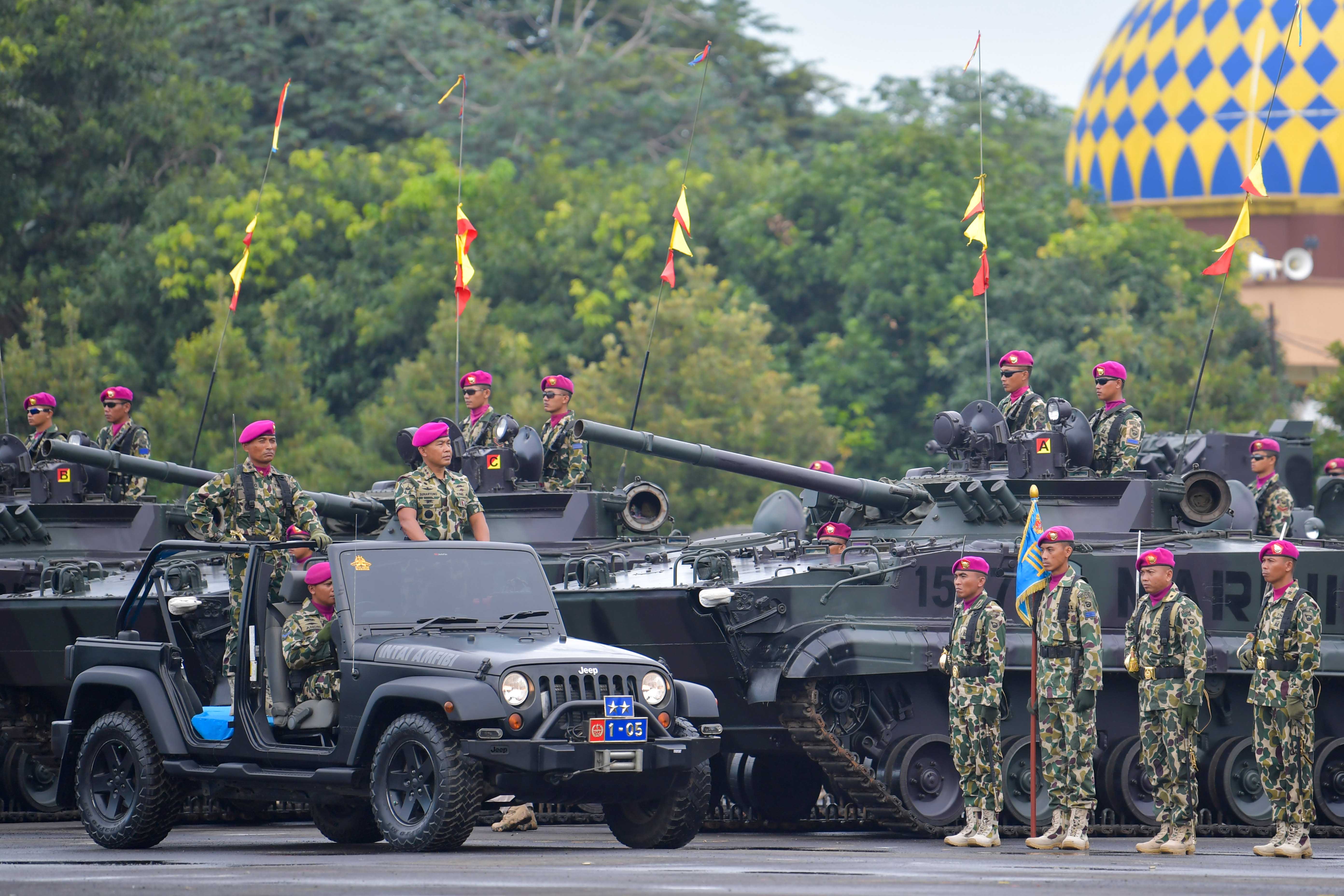 Sertijab Komandan Pasmar-1