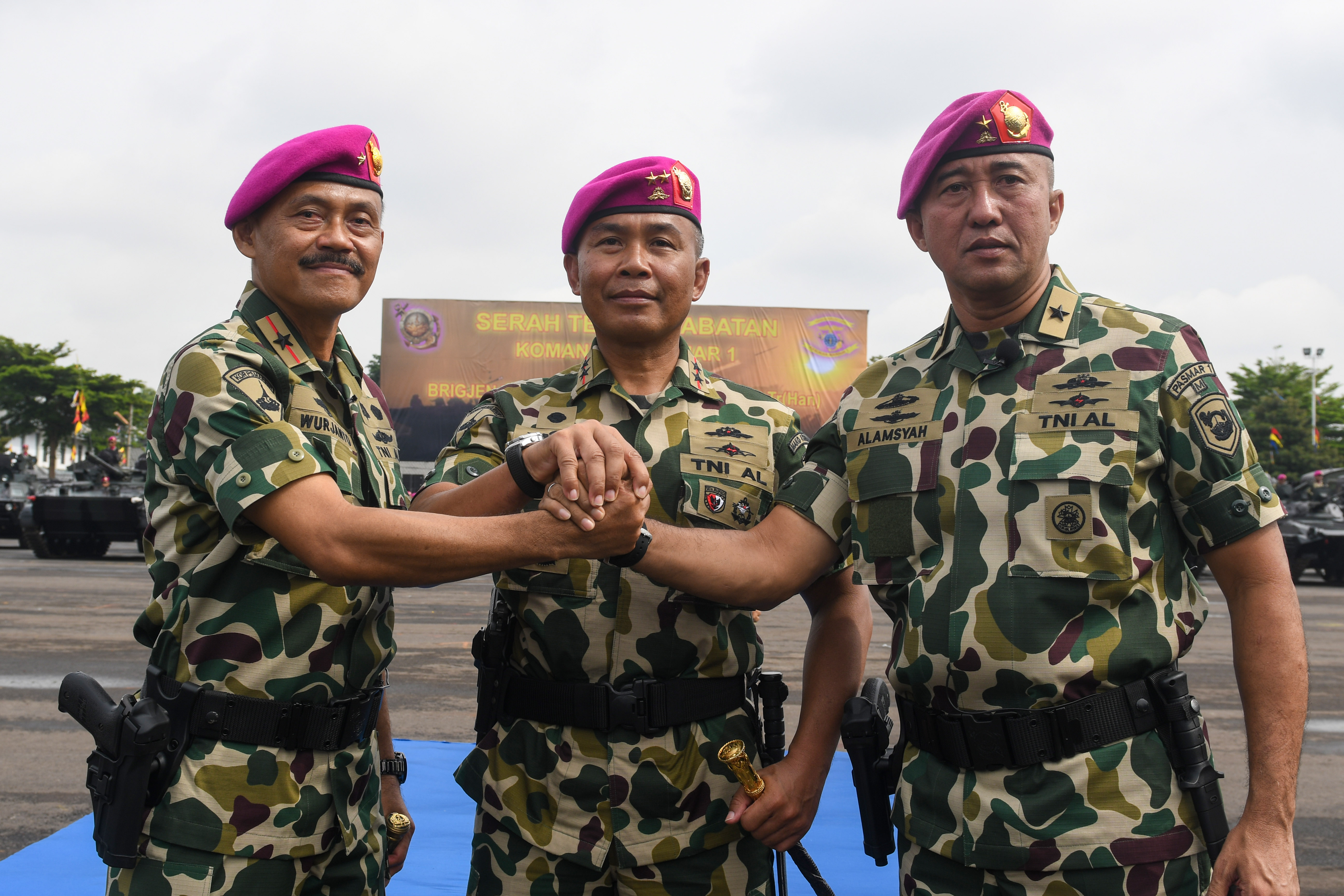 Sertijab Komandan Pasmar-1