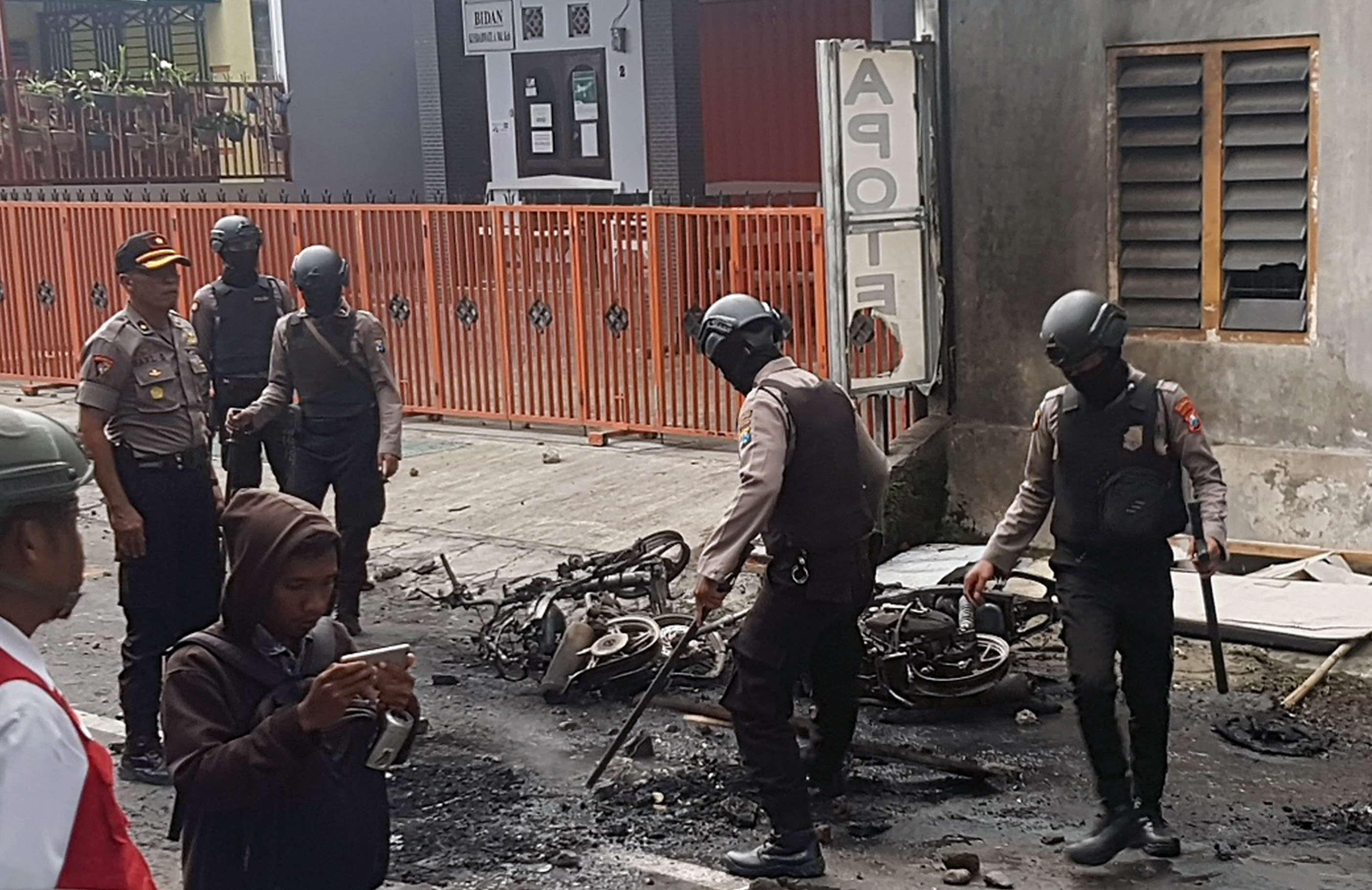 Rusuh Suporter Sepakbola di Blitar