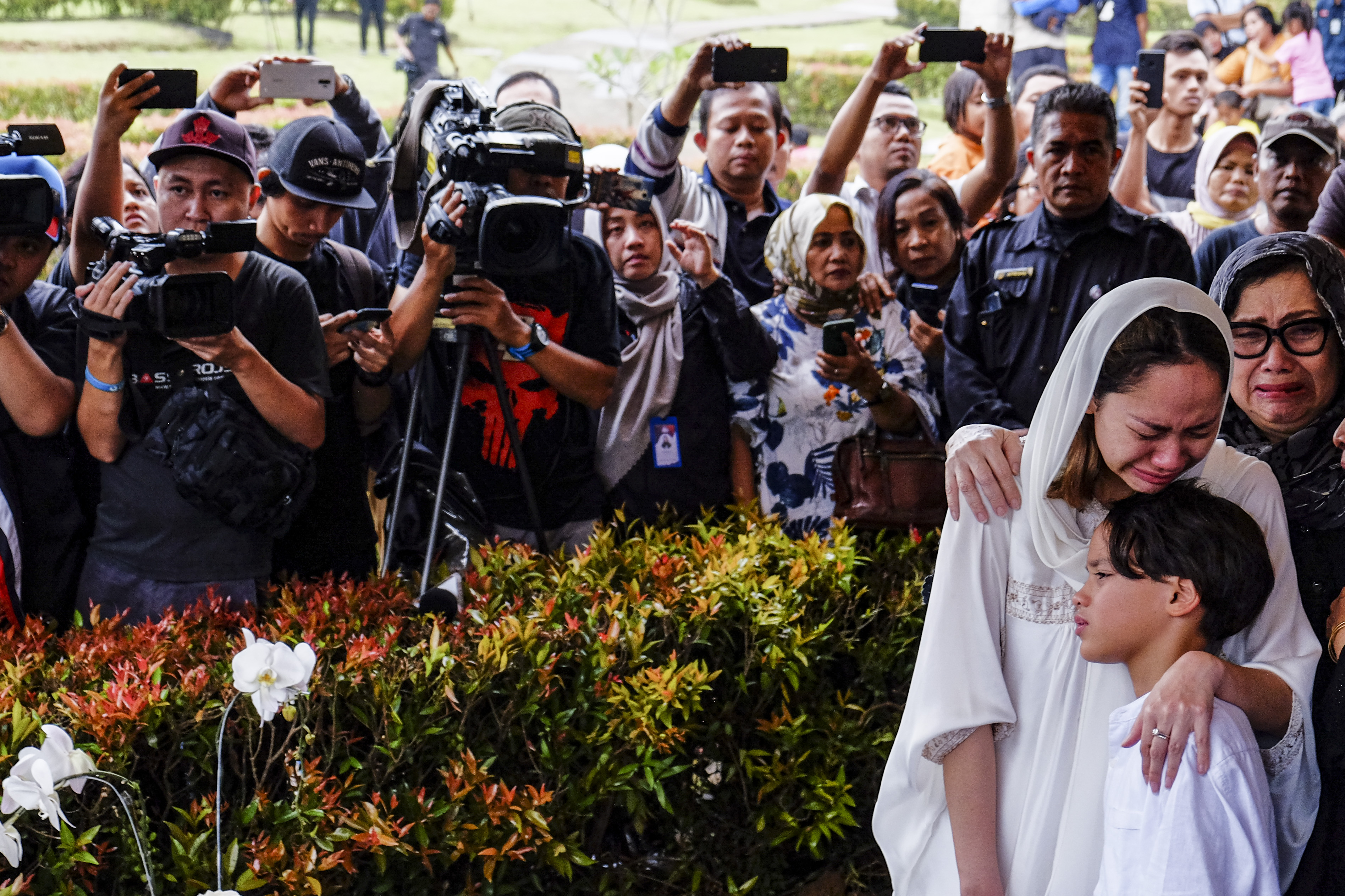 Pemakaman Ashraf Sinclair