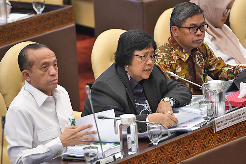 Raker Kementerian LHK-DPR