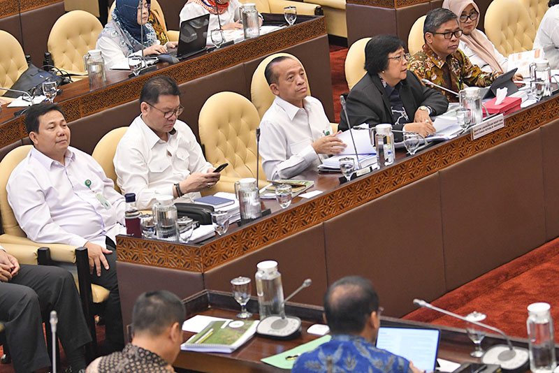 Raker Kementerian LHK-DPR