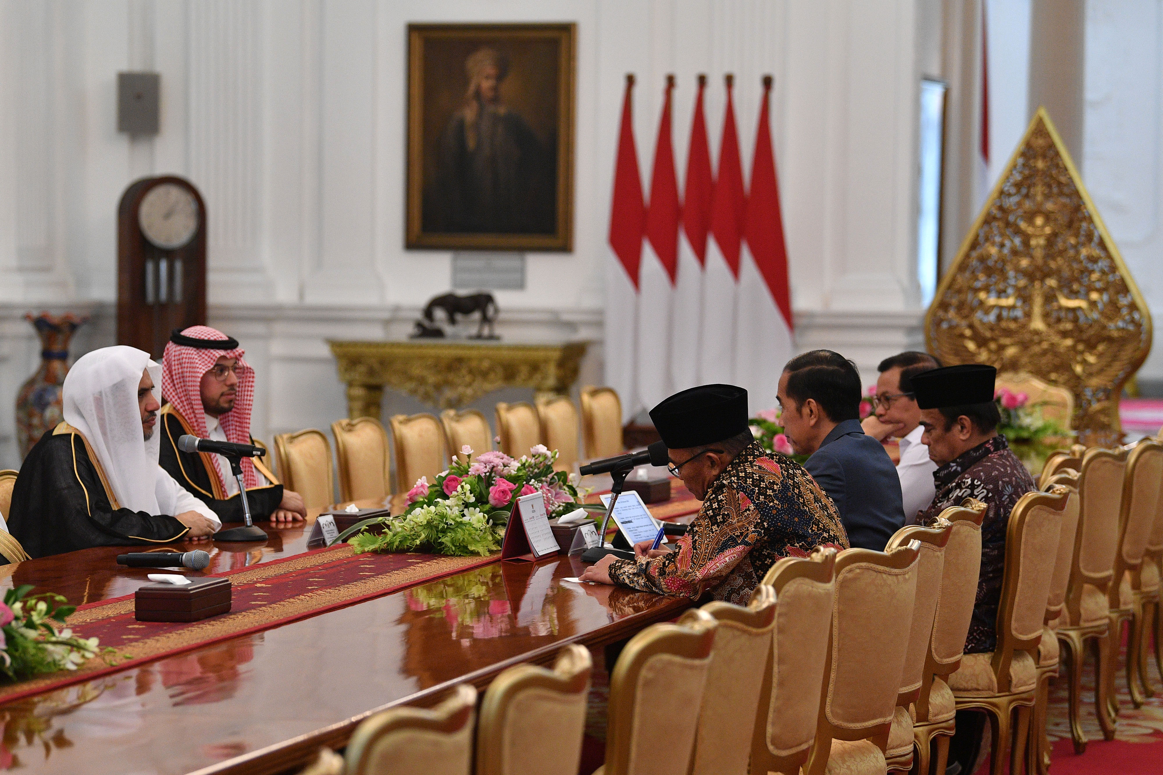 Presiden Terima Kunjungan Sekjen Liga Muslim Dunia