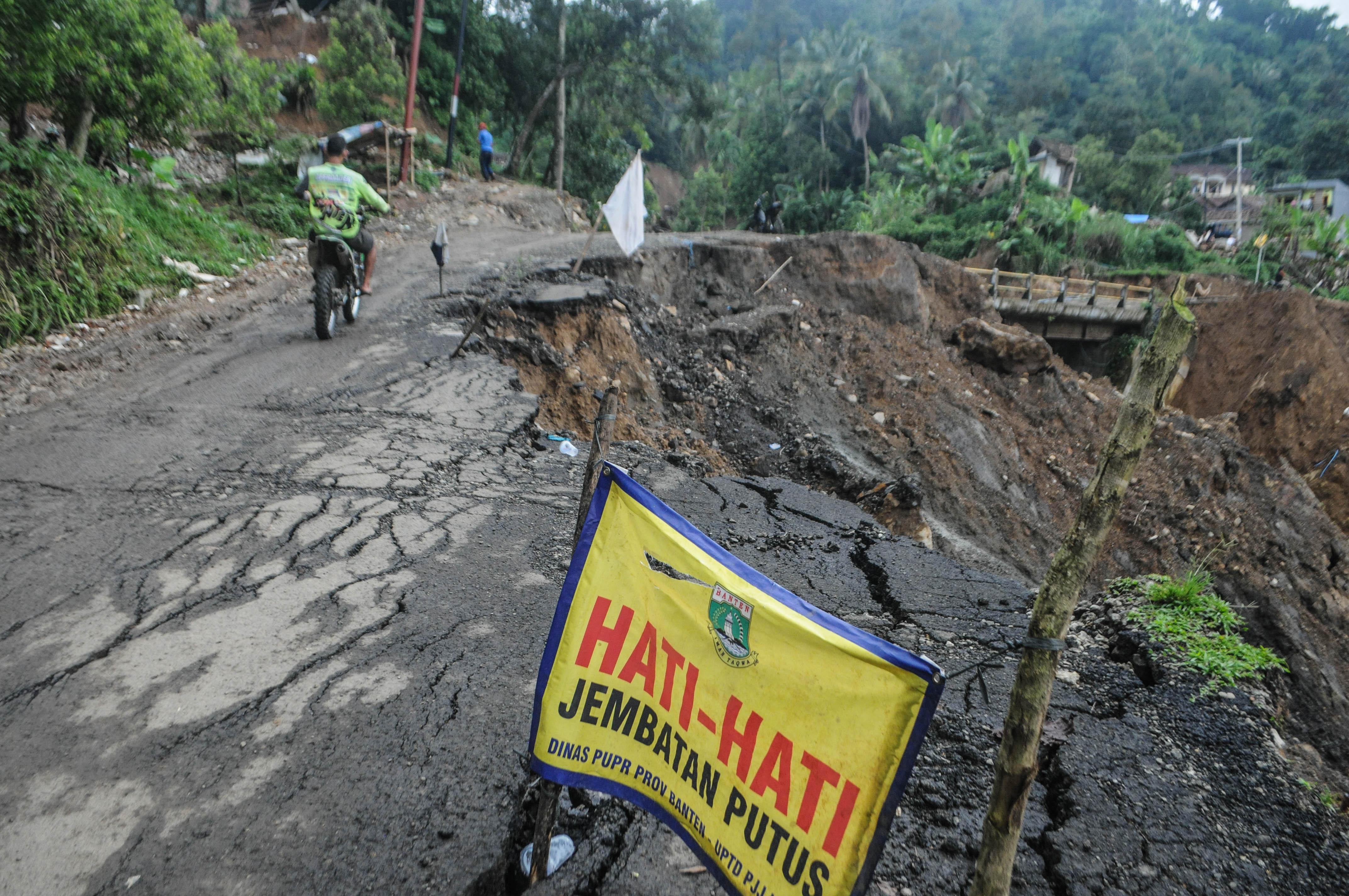 Rawan Longsor di Lebak