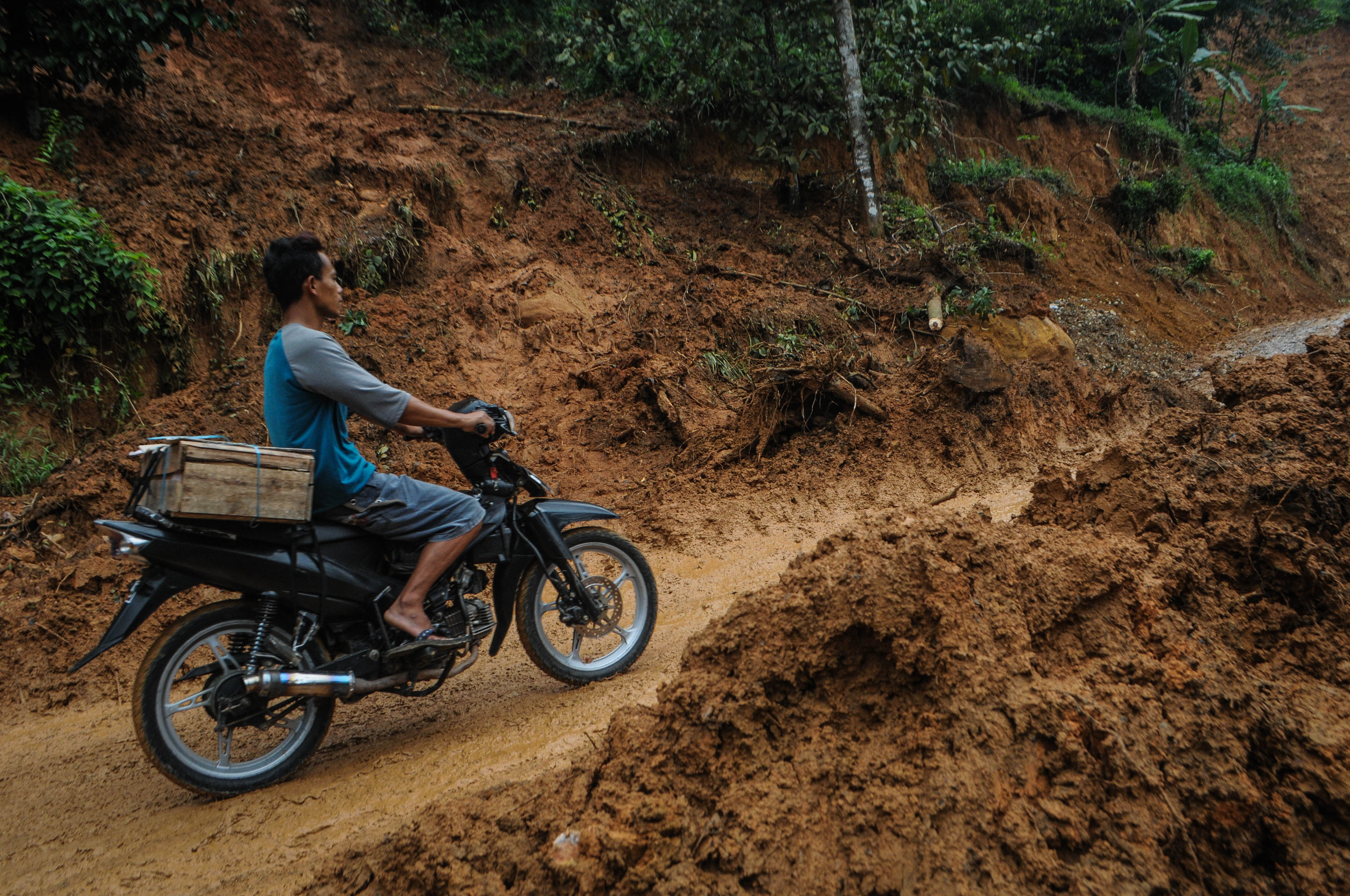 Rawan Longsor di Lebak