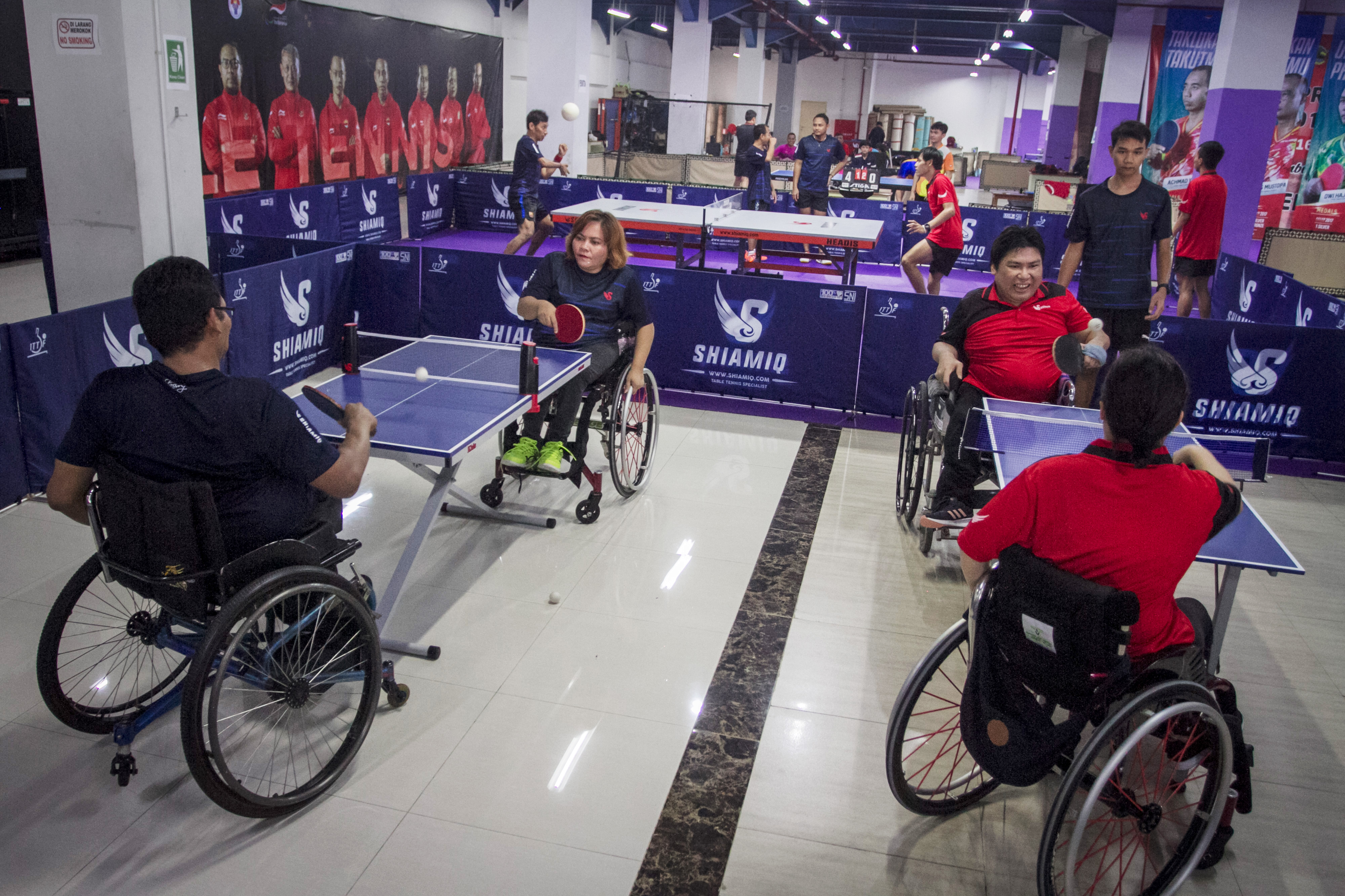 Fun Games Atlet Tenis Meja Asean Para Games 2020