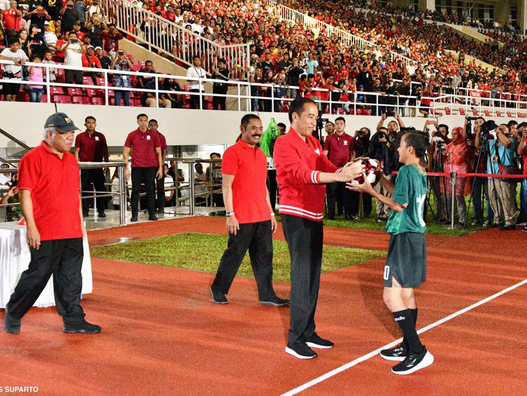 Presiden Resmikan Stadion Manahan Solo