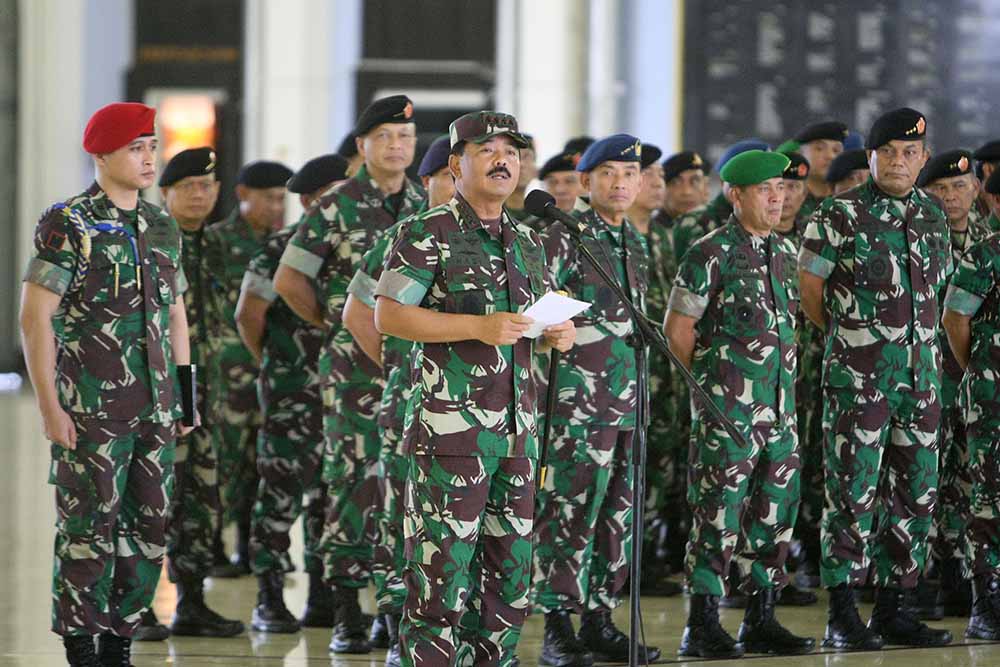 Pelepasan Delegasi Indonesia Satgas Garuda RI