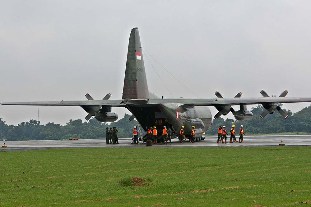 Pelepasan Delegasi Indonesia Satgas Garuda RI