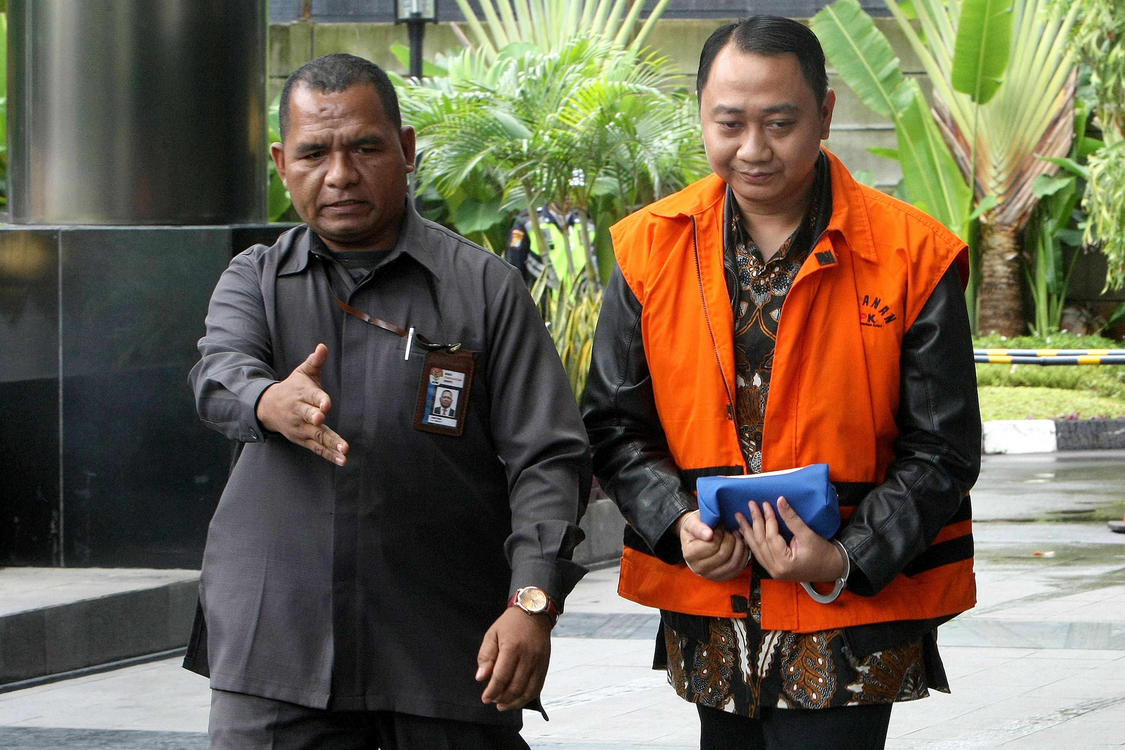 Pemeriksaan Bupati Nonaktif Lampung Utara