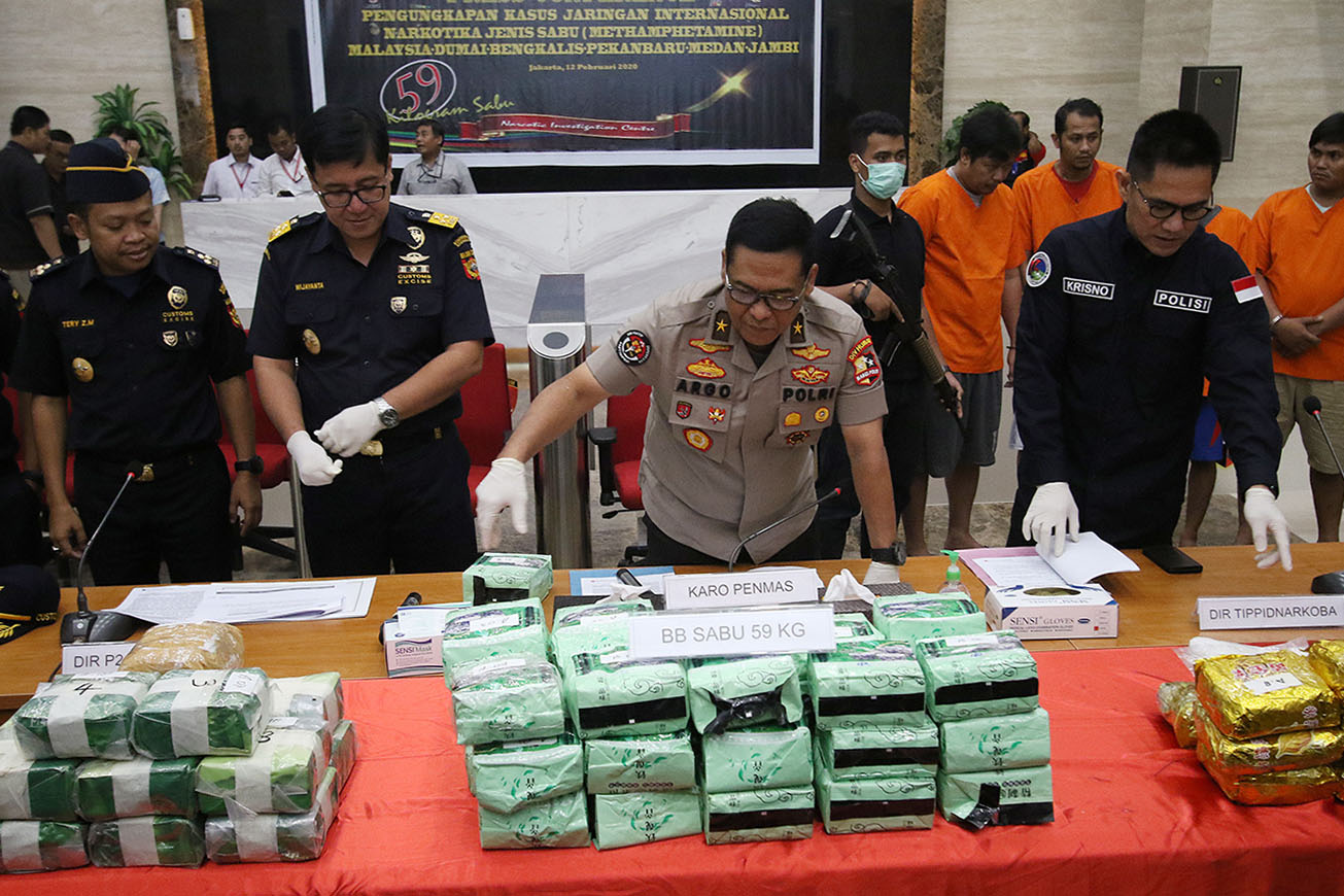 Sindikat Peredaran Narkotika Jaringan Malaysia