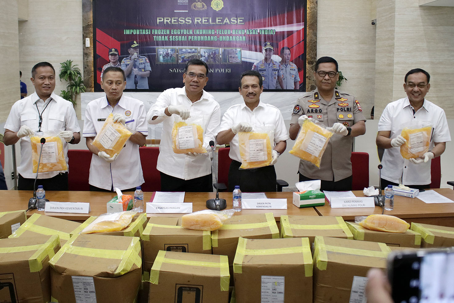 Pelanggaran Impor Kuning Telur