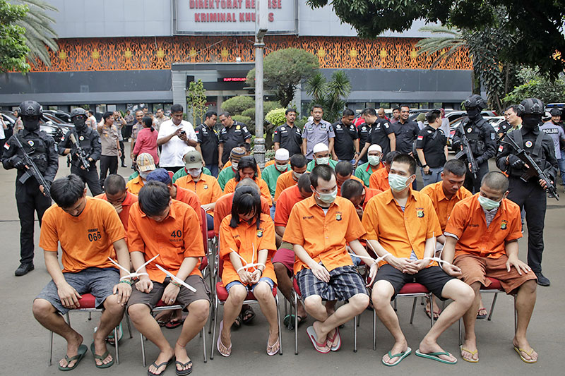 Pemusnahan Ribuan Barang Bukti Narkoba 