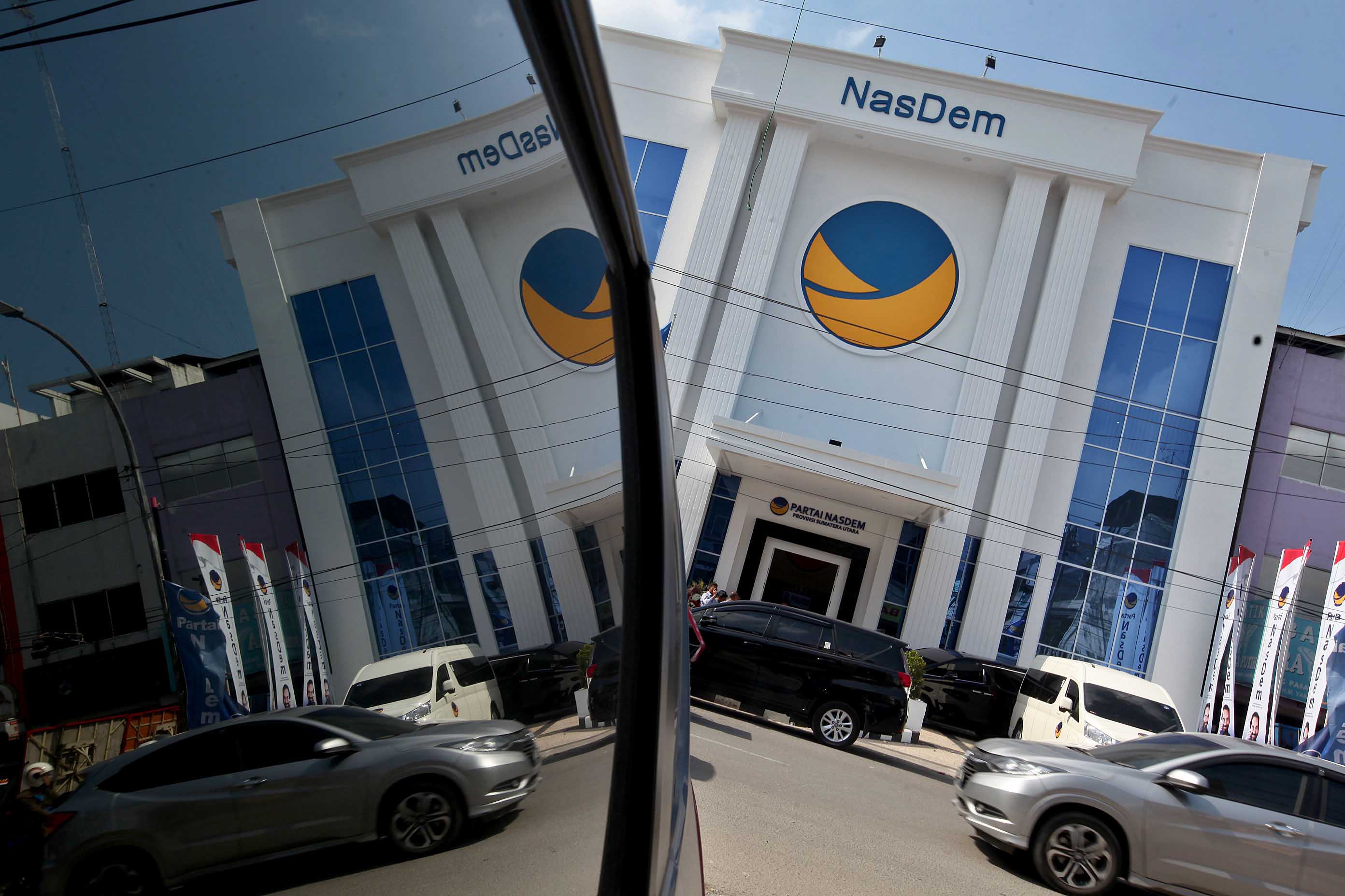 Gedung DPW Partai NasDem Sumut Dilengkapi Kantor Sayap Partai