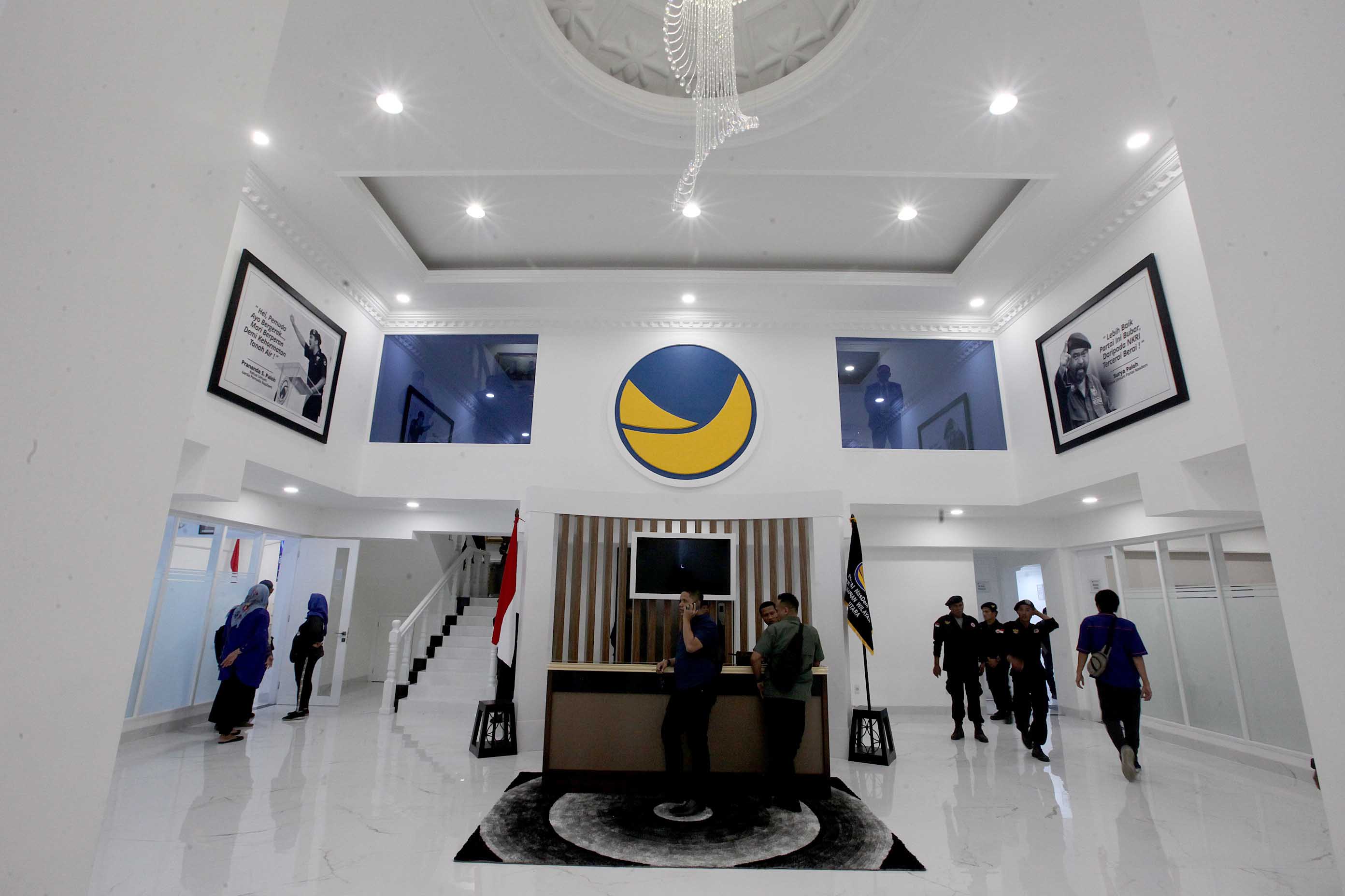 Gedung DPW Partai NasDem Sumut Dilengkapi Kantor Sayap Partai