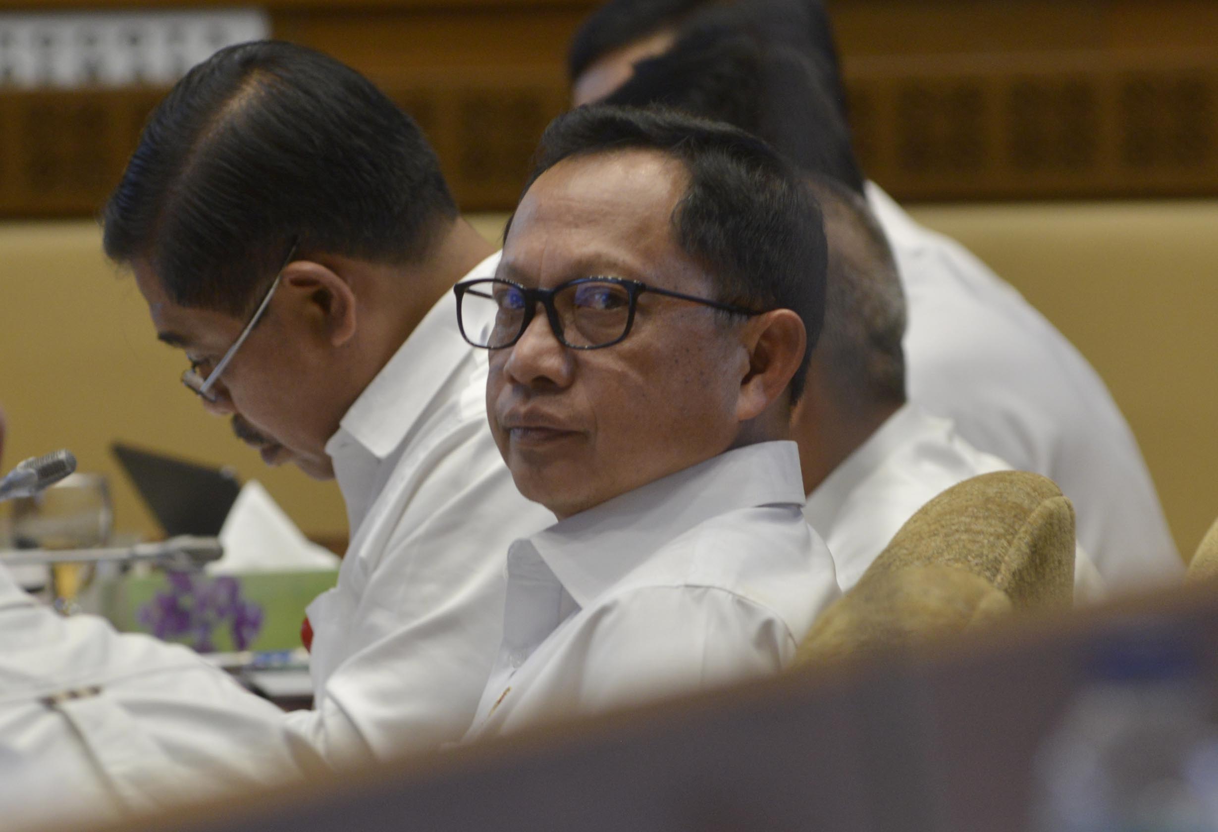 Mendagri Hadiri Rapat 30 Menit Sebelum Dimulai