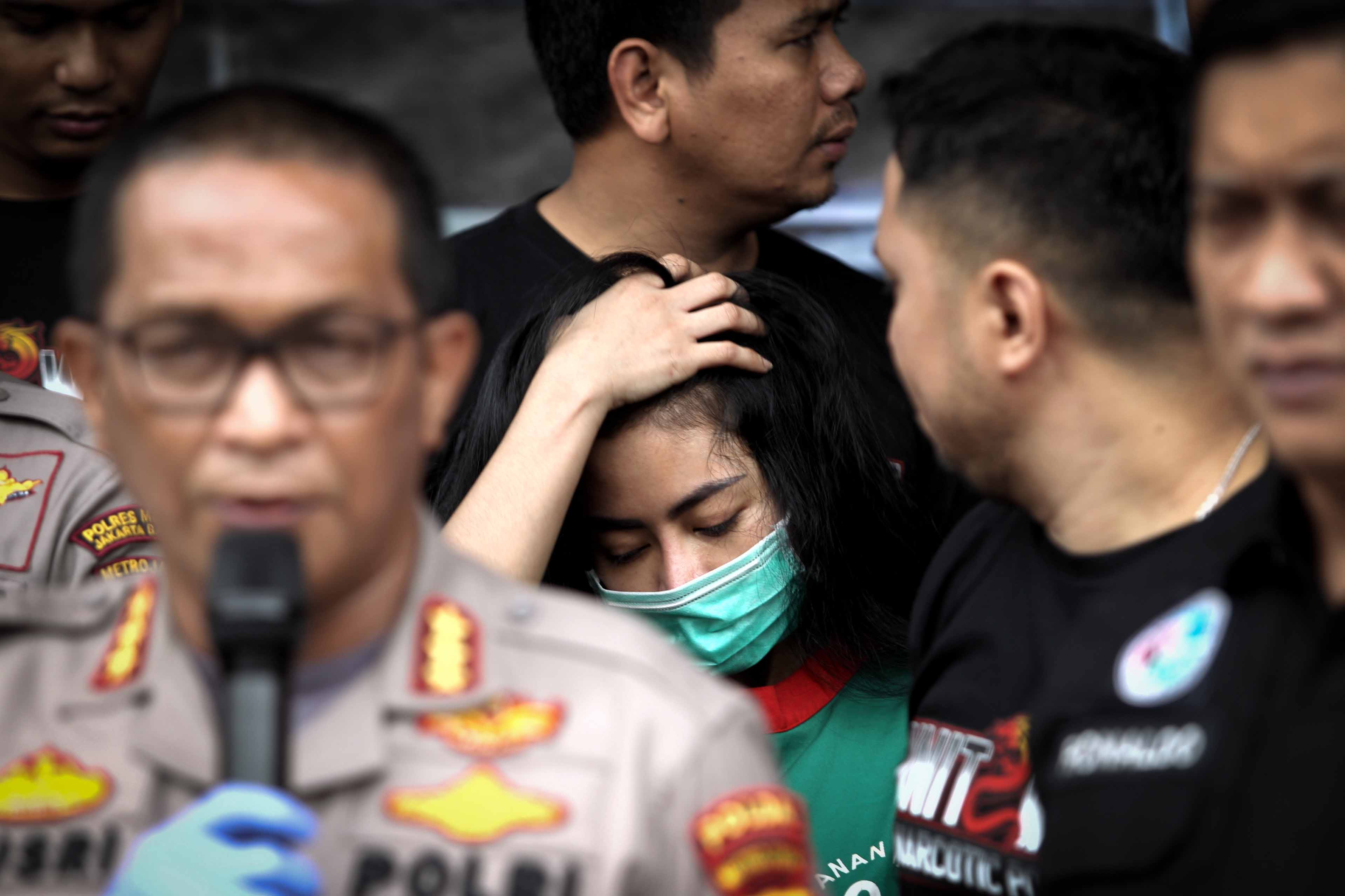 Model Majalah Dewasa Vitalia Sesha Tersangka Narkoba