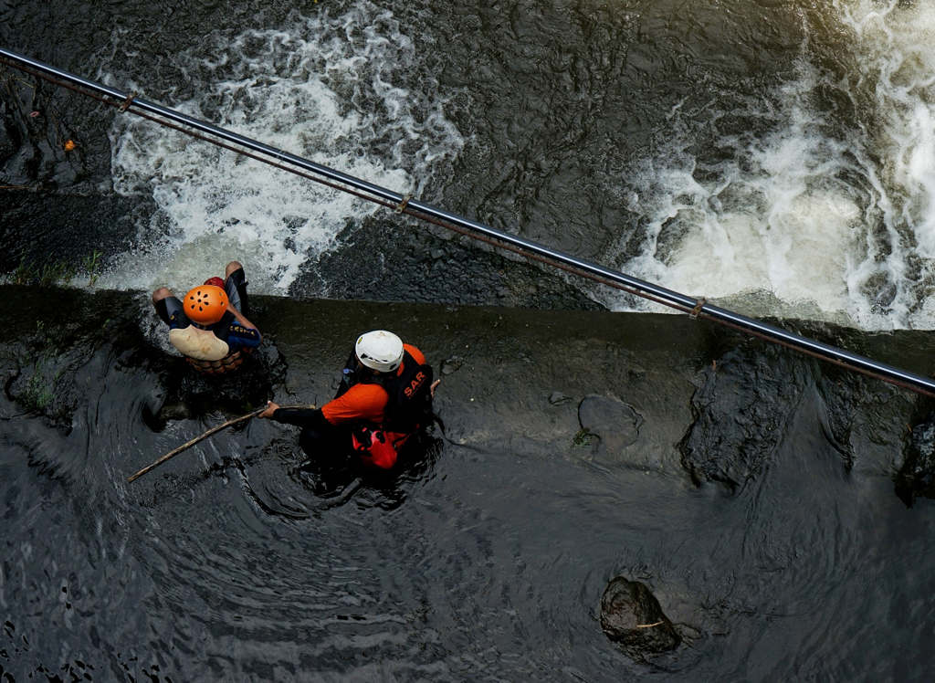Tim Gabungan Terus mencari Pelajar Hanyut