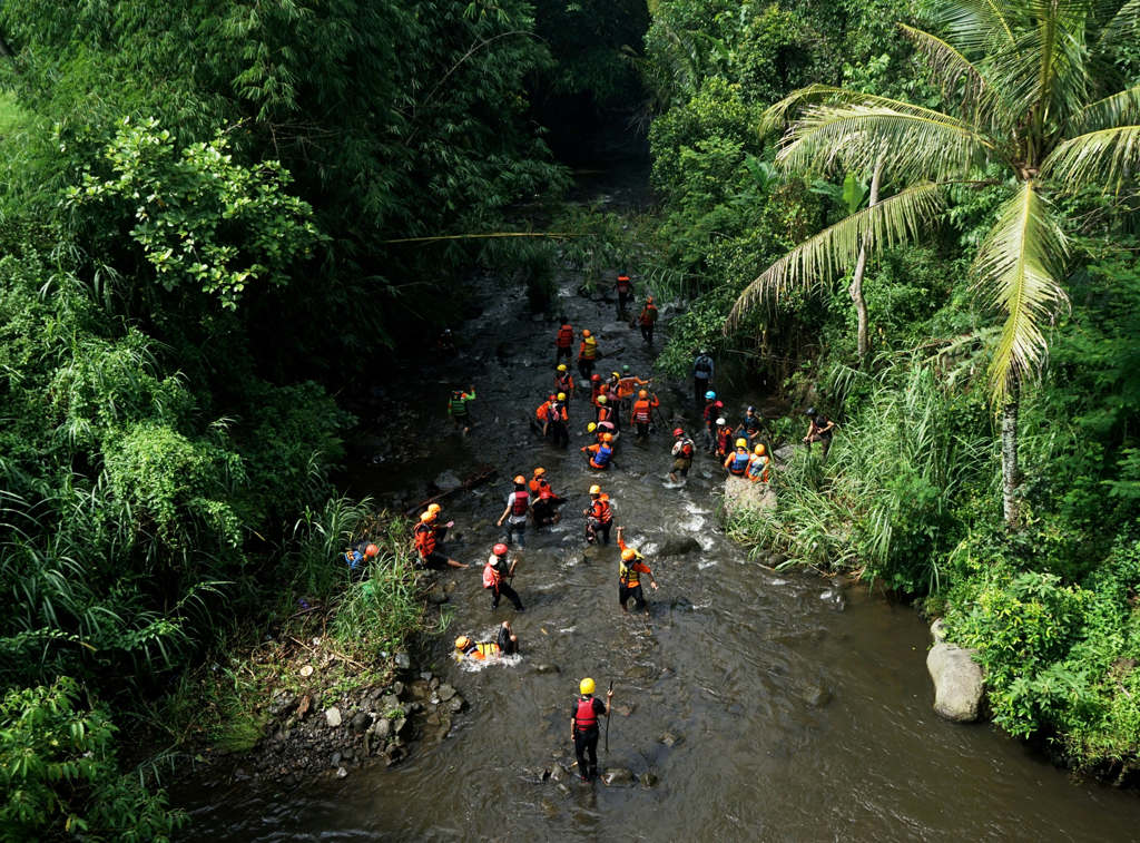 Tim Gabungan Terus mencari Pelajar Hanyut