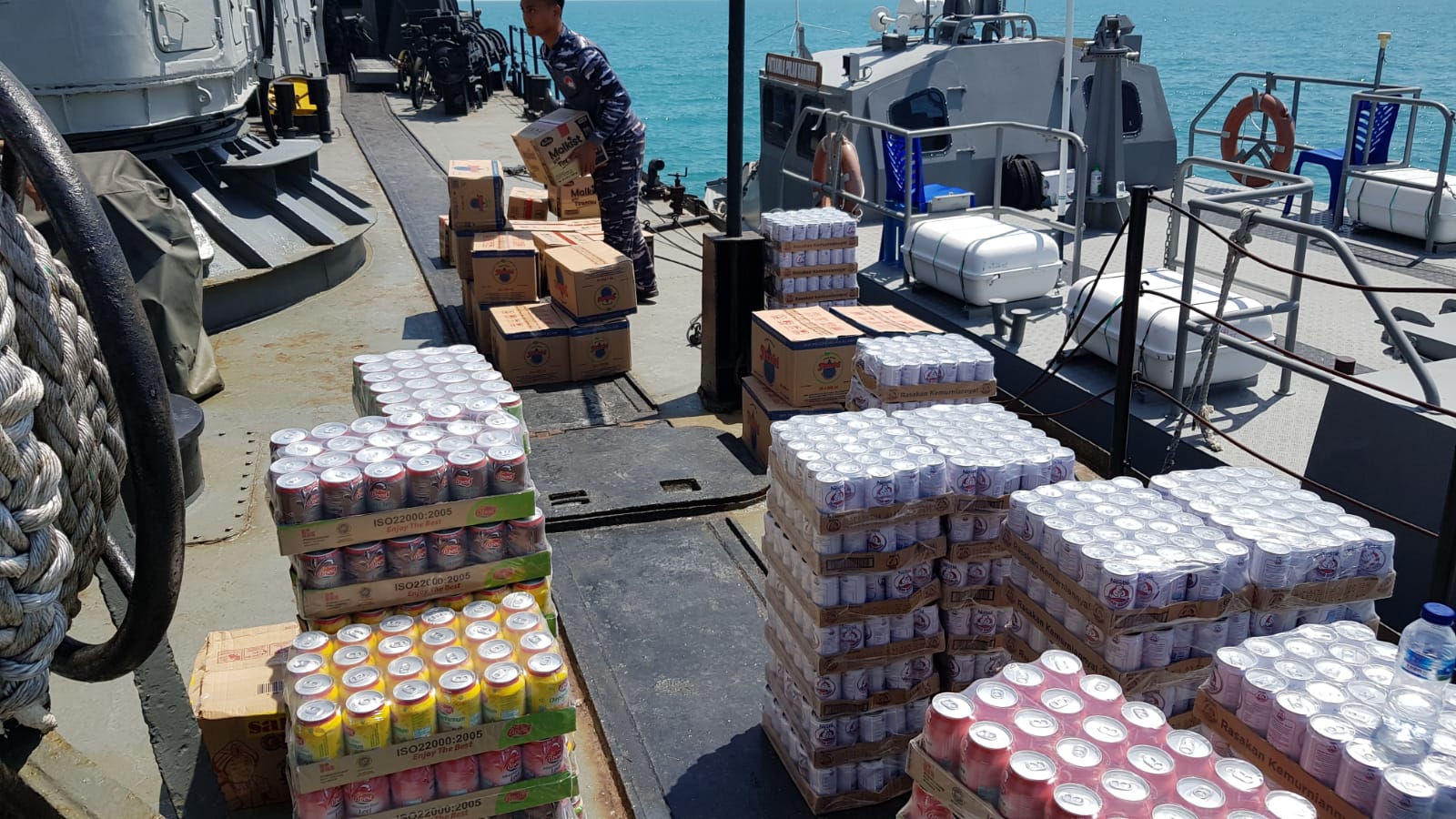 Proses Evakuasi WNI ABK World Dream