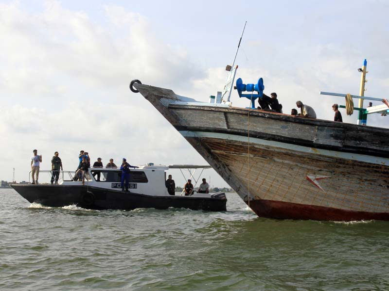 Pengawalan Dan Pemulangan Kapal WNA Iran