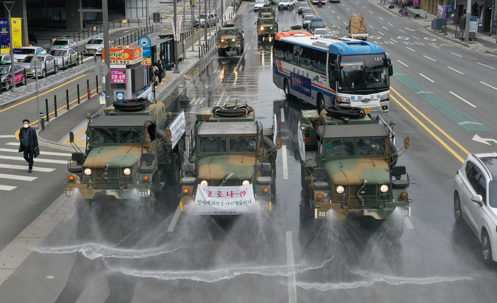 Pengerahan Militer Korea Selatan Cegah Virus Korona