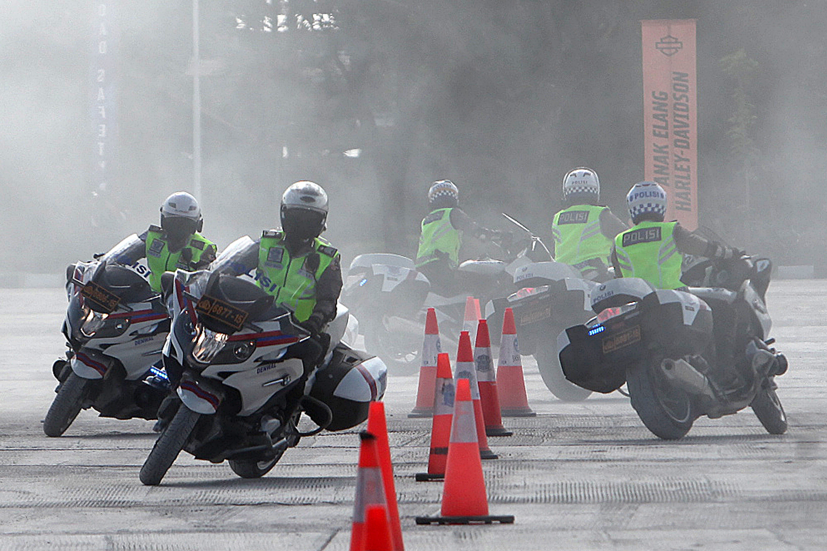 Peresmian ISDC Polri