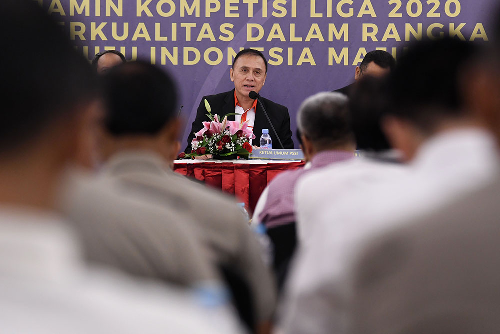 Rakor PSSI Untuk Penguatan Satgas Antimafia Bola