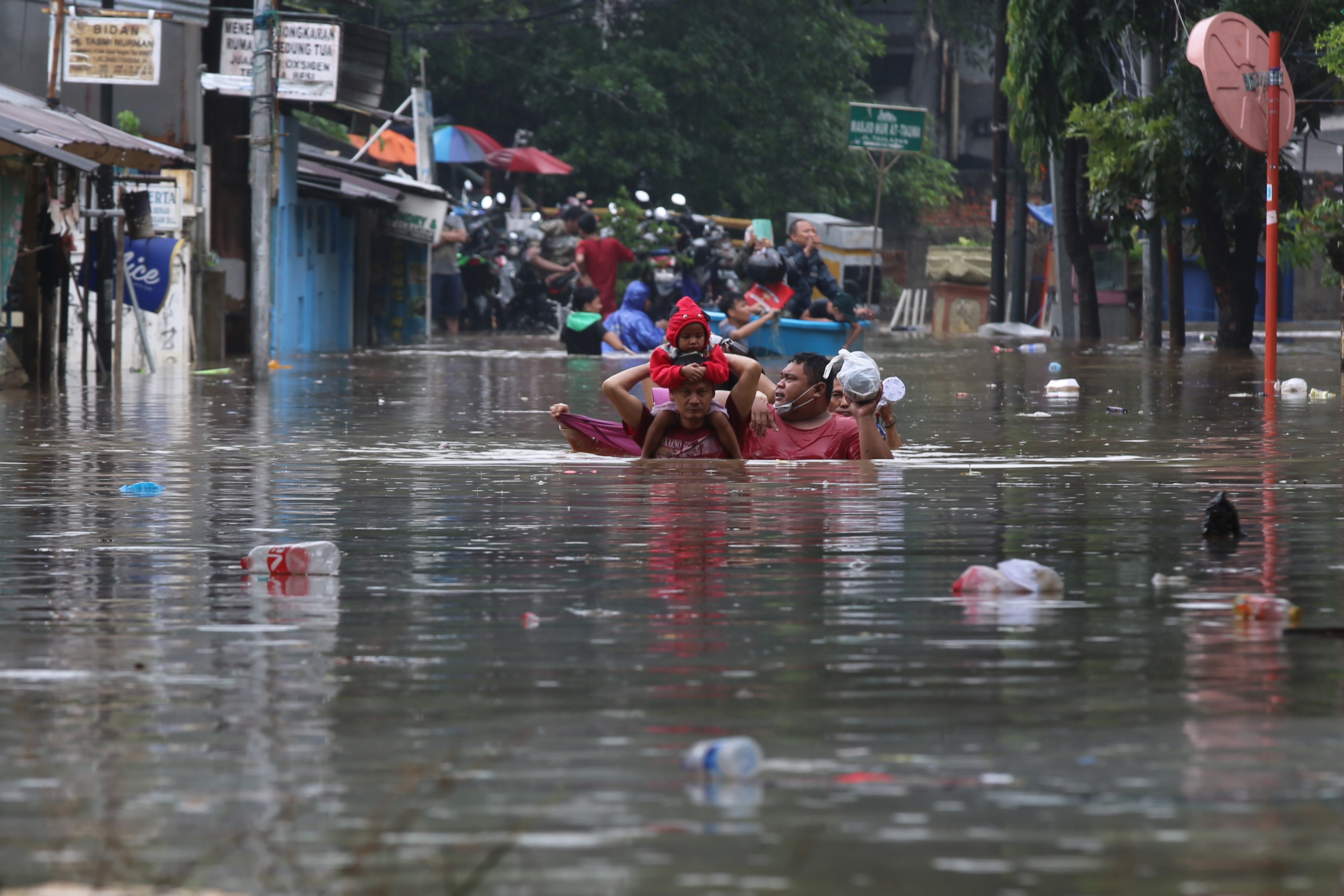 Banjir di Kawasan Benhil