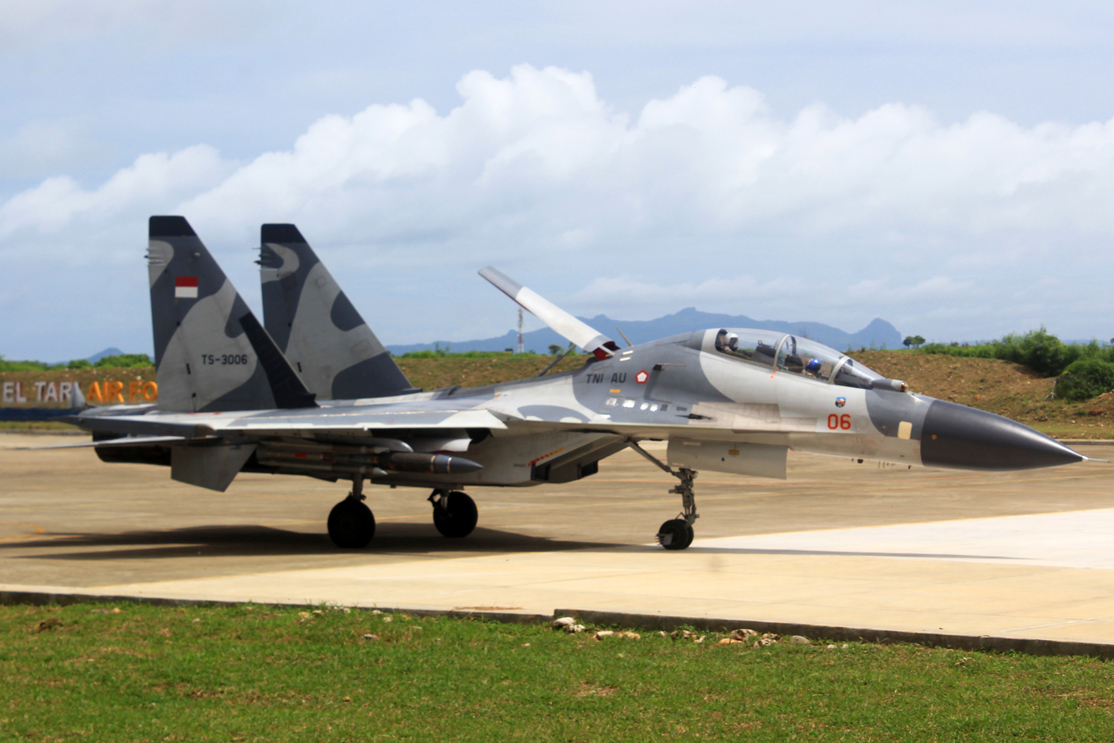 Pesawat Sukhoi di Kupang