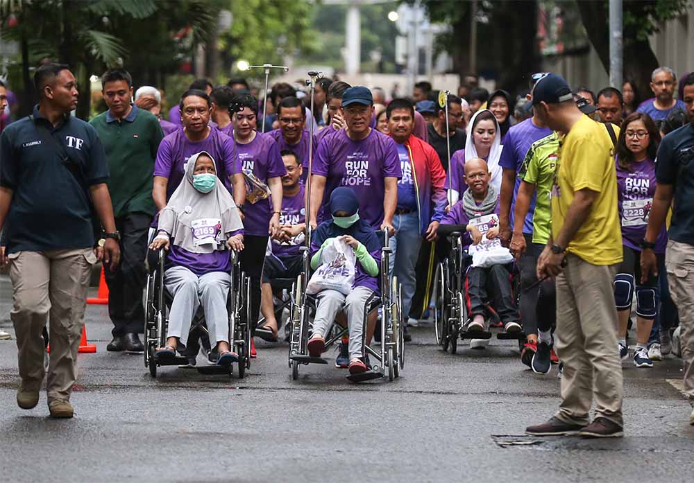 Run for Hope Untuk  Memperingati Hari Kanker Sedunia