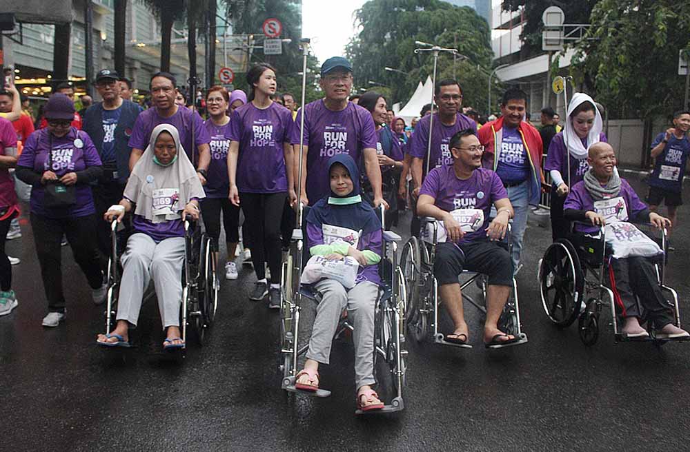 Run for Hope Untuk  Memperingati Hari Kanker Sedunia