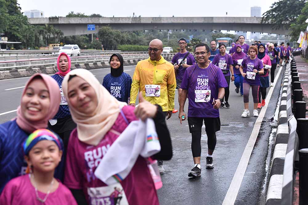 Run for Hope Untuk  Memperingati Hari Kanker Sedunia