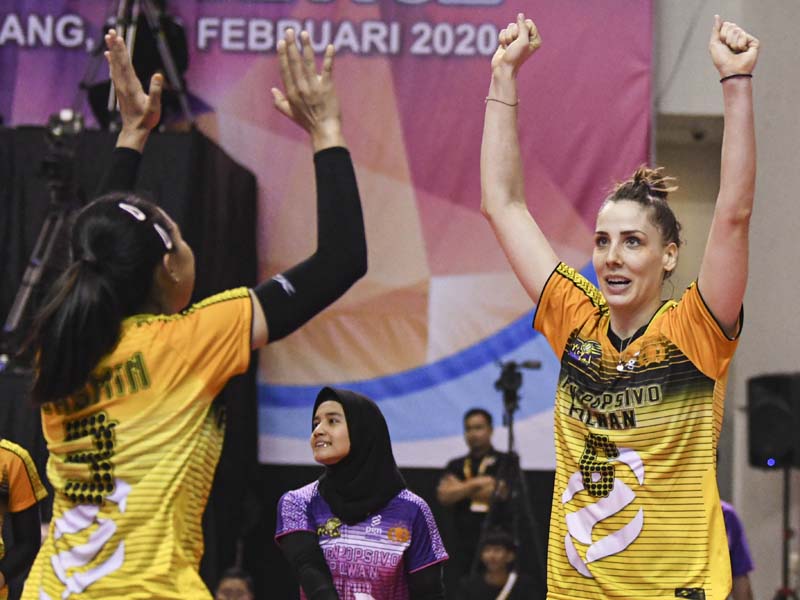 Jakarta PGN Popsivo Polwan Kalahkan Bandung BJB Tandamata