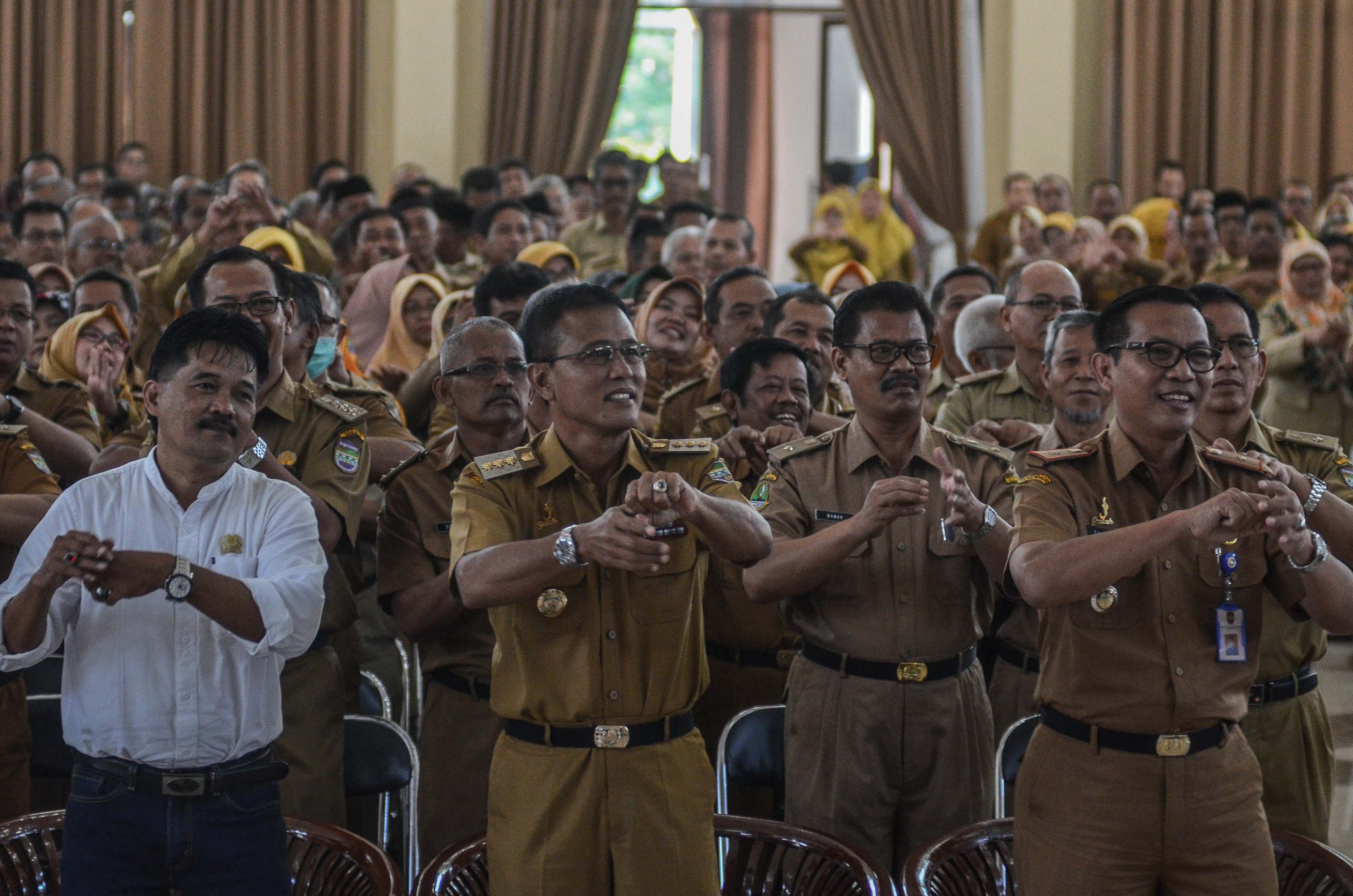 Sosialisasi Pencegahan Korona di Lingkungan PNS