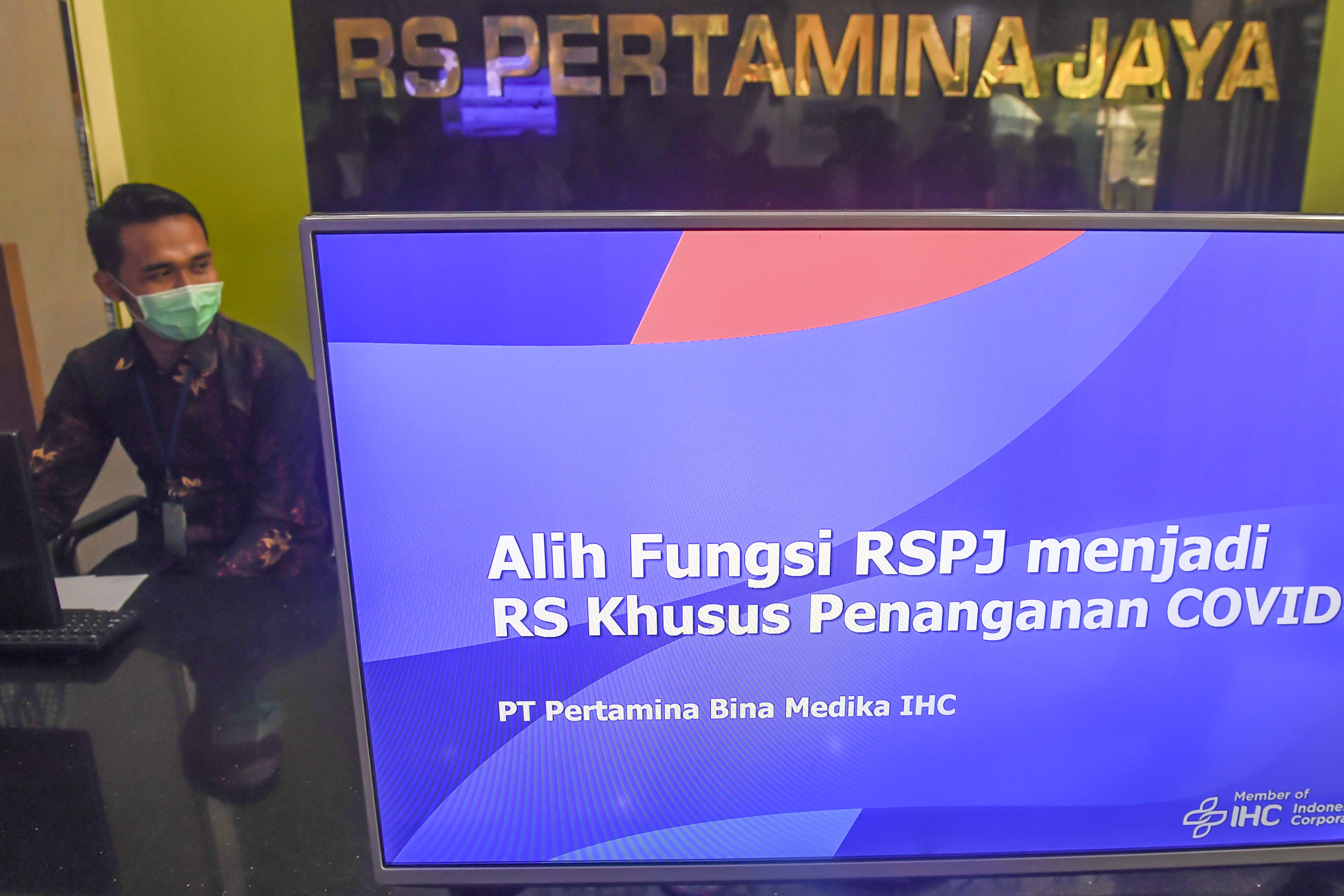 RS Pertamina Jaya Khusus Penanganan Korona