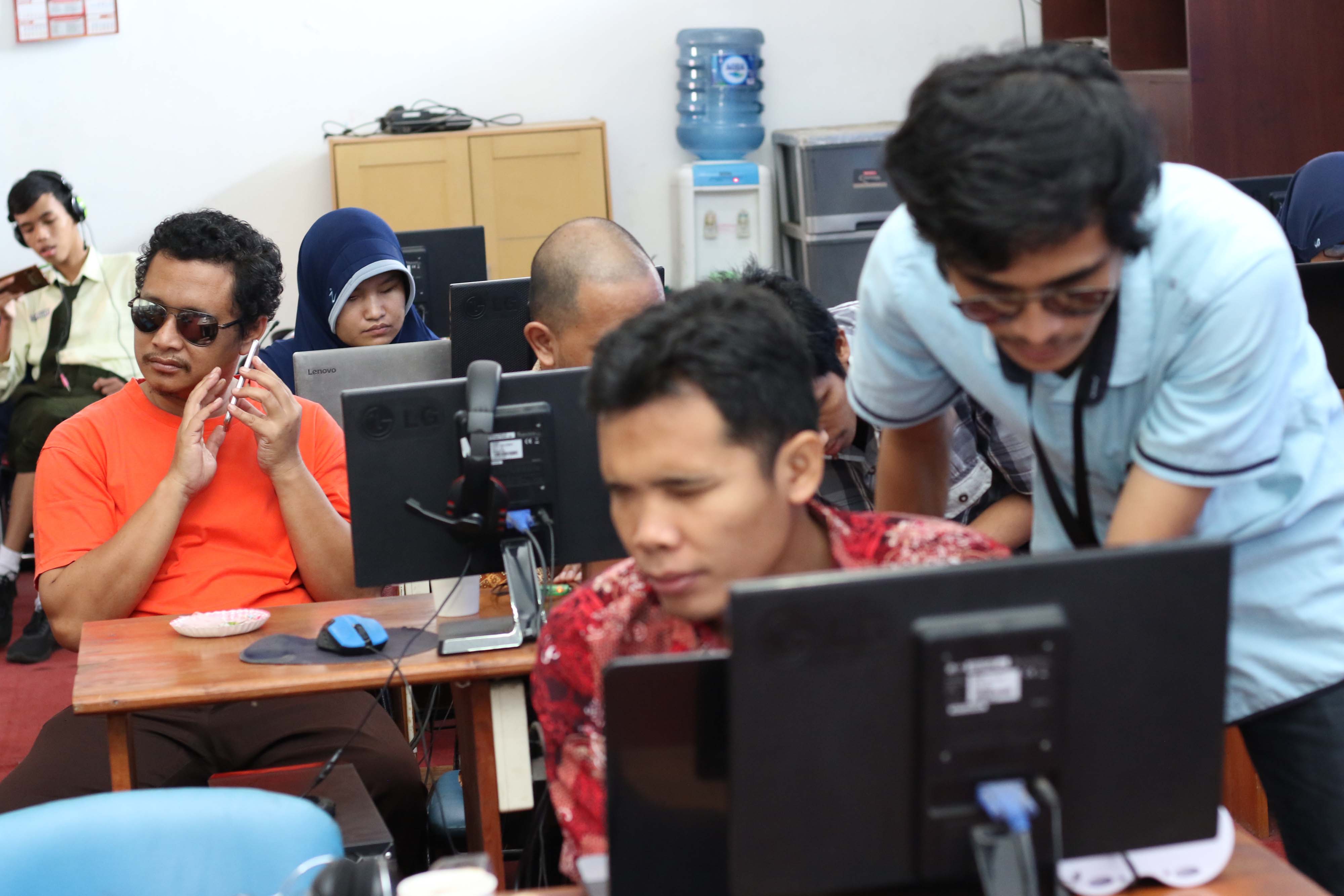 Pelatihan Recording Aksesibel Tunanetra