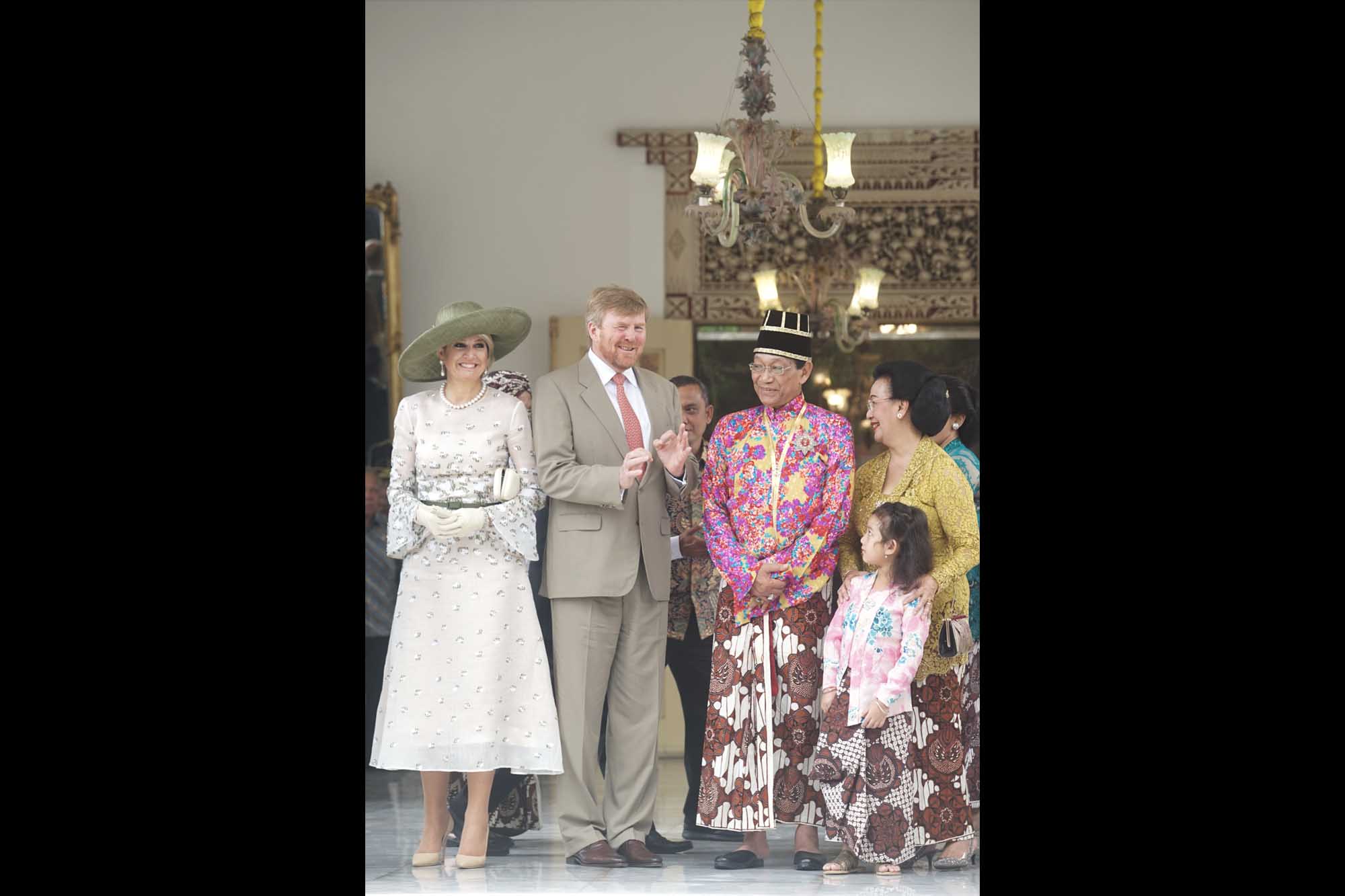 Raja dan Ratu Belanda Kunjungi Keraton Yogyakarta