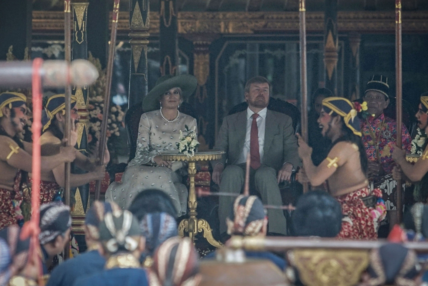 Raja dan Ratu Belanda Kunjungi Keraton Yogyakarta