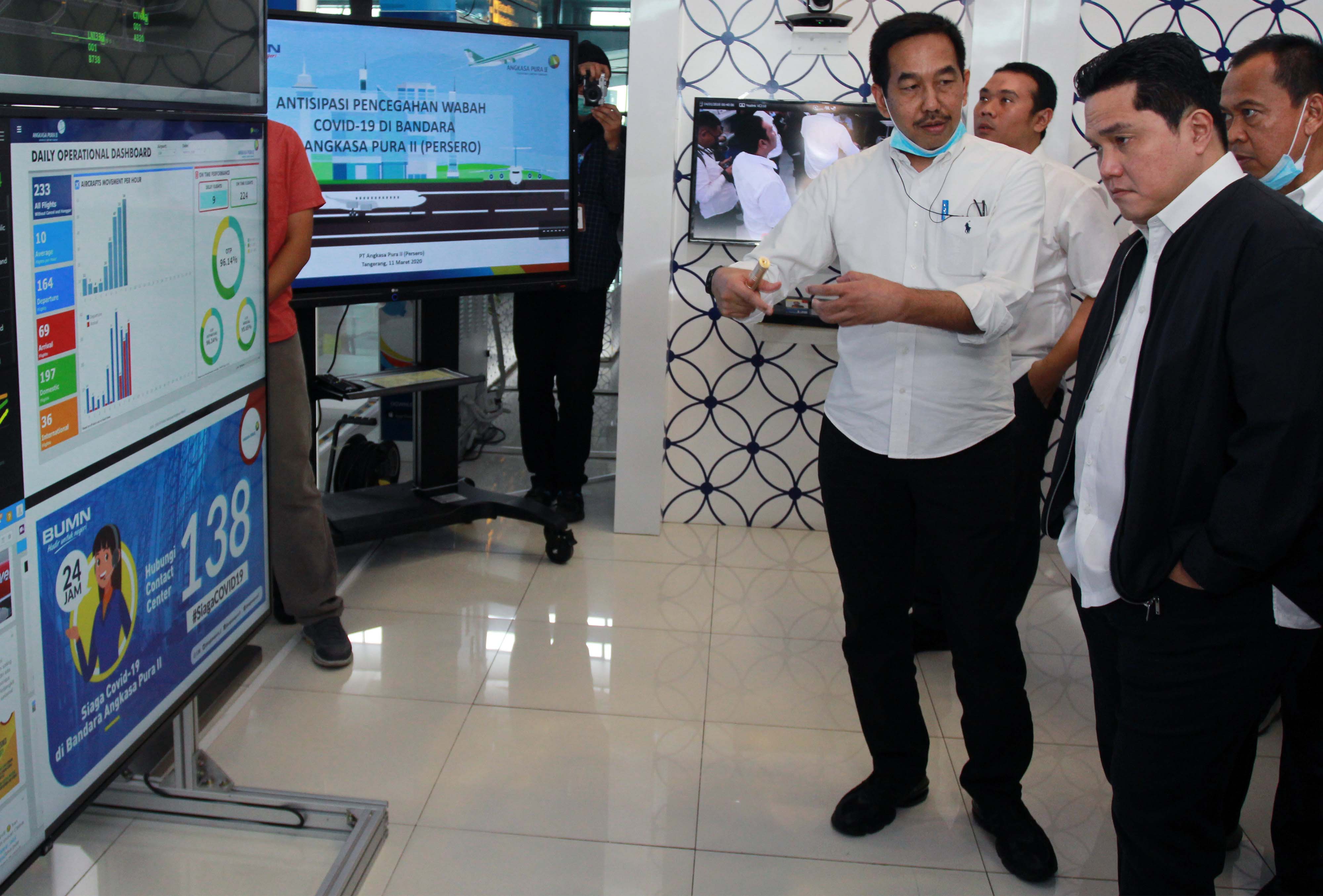 Kesiapan Bandara Hadapi Korona