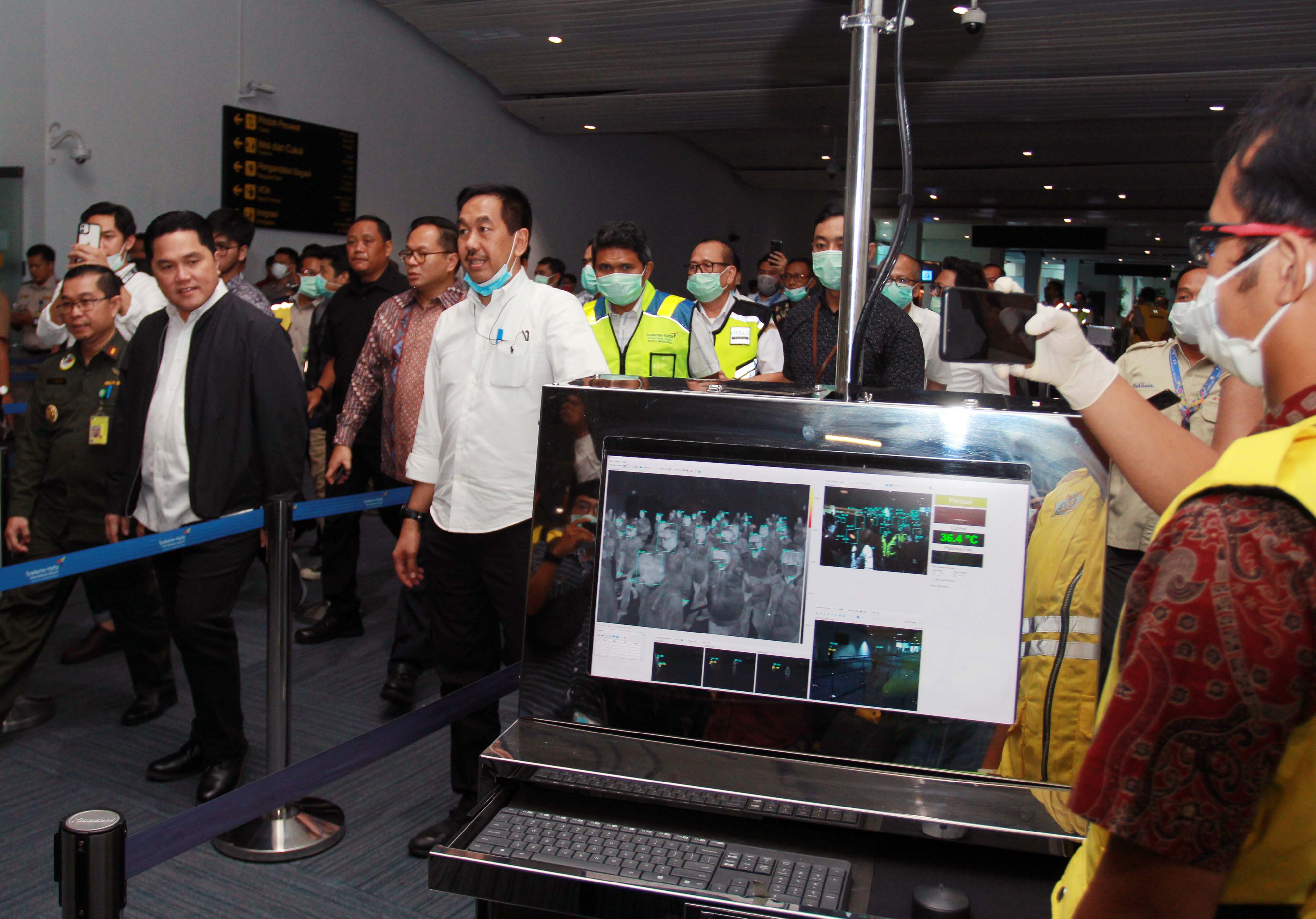 Kesiapan Bandara Hadapi Korona