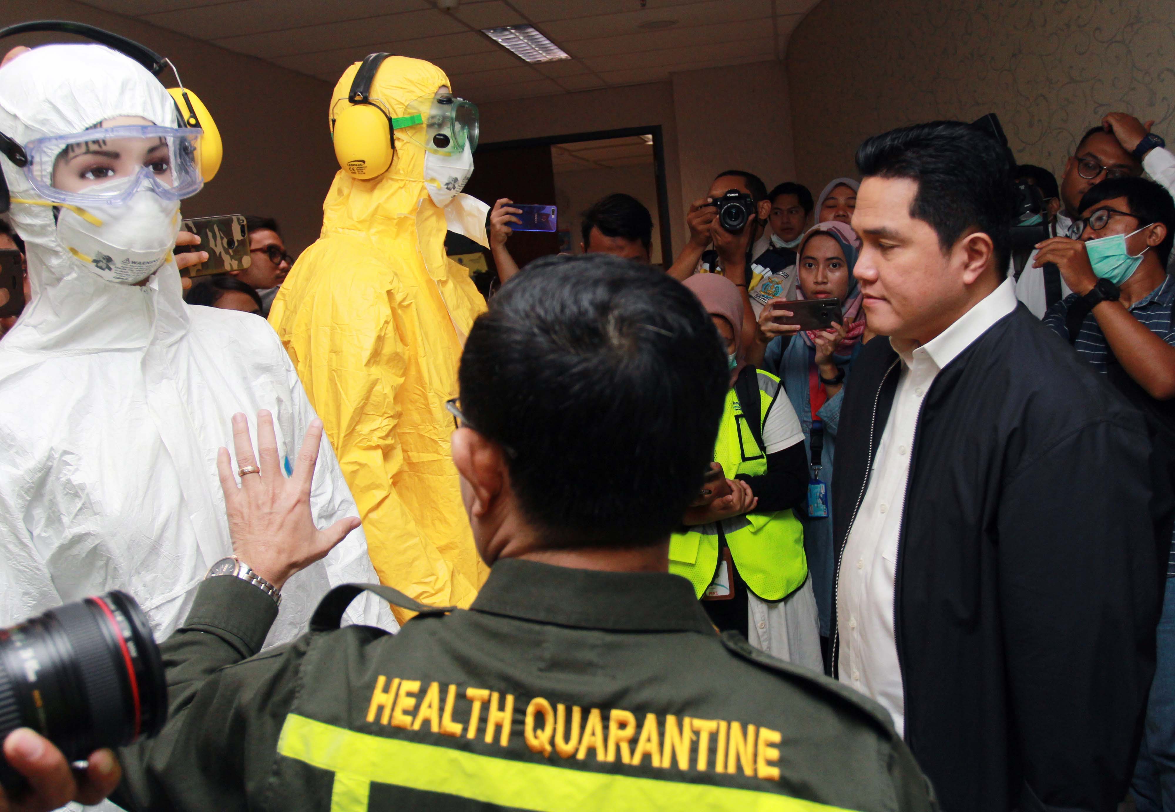 Kesiapan Bandara Hadapi Korona