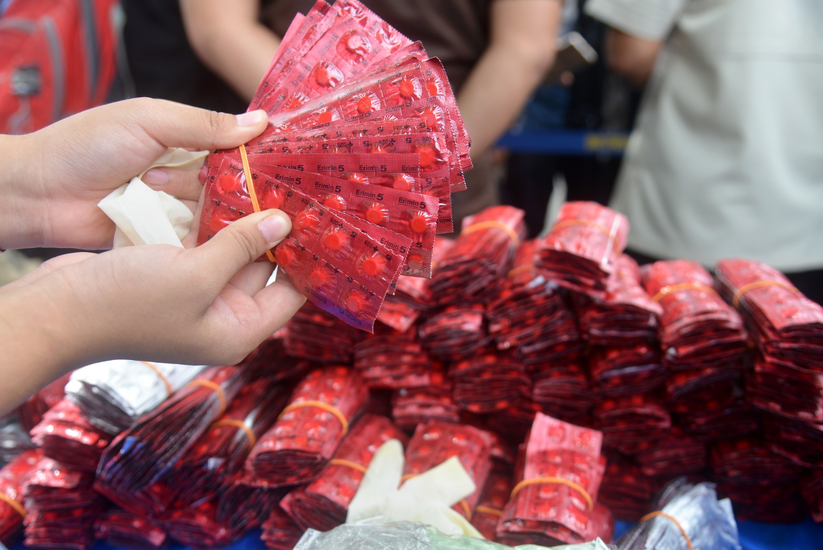 Pemusnahan Narkoba Asal Tiongkok