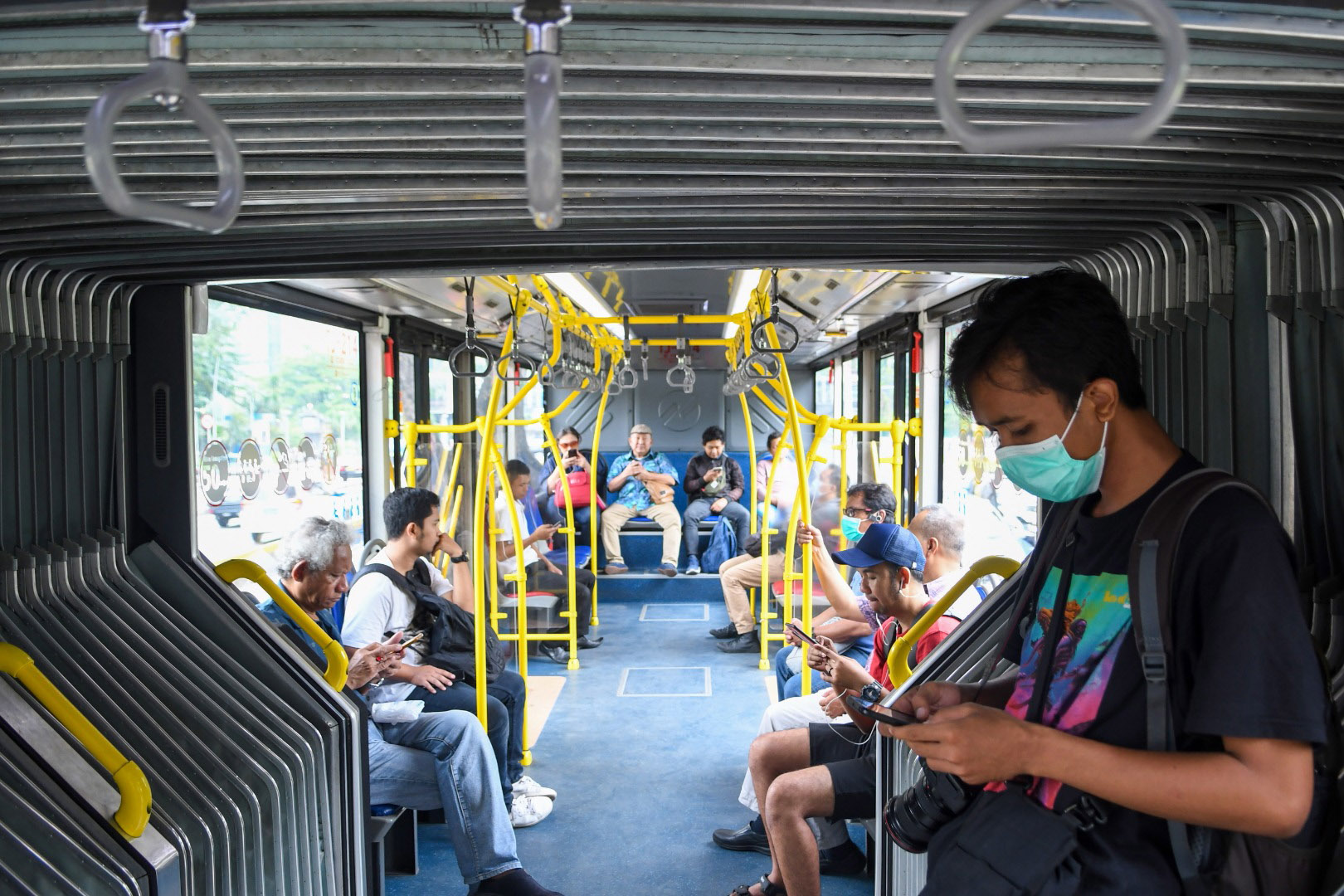 Operasional TransJakarta Normal