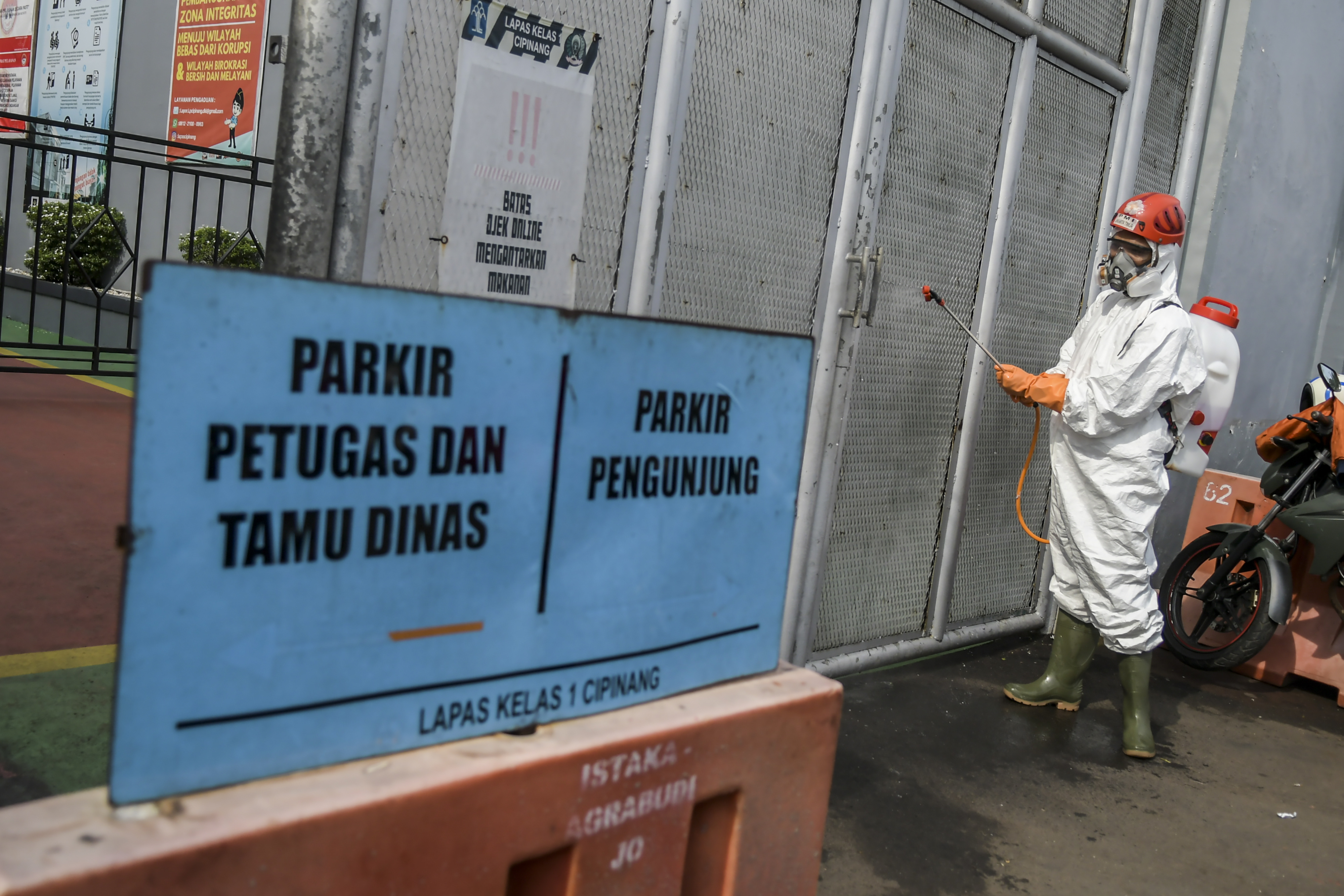 Antisipasi Covid-19 di Lapas Cipinang