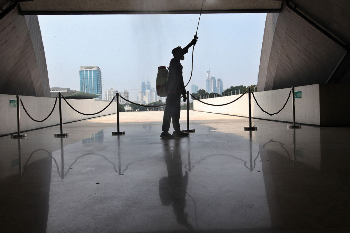 Persiapan Sidang Paripurna Dengan Protokol Penanganan Covid-19