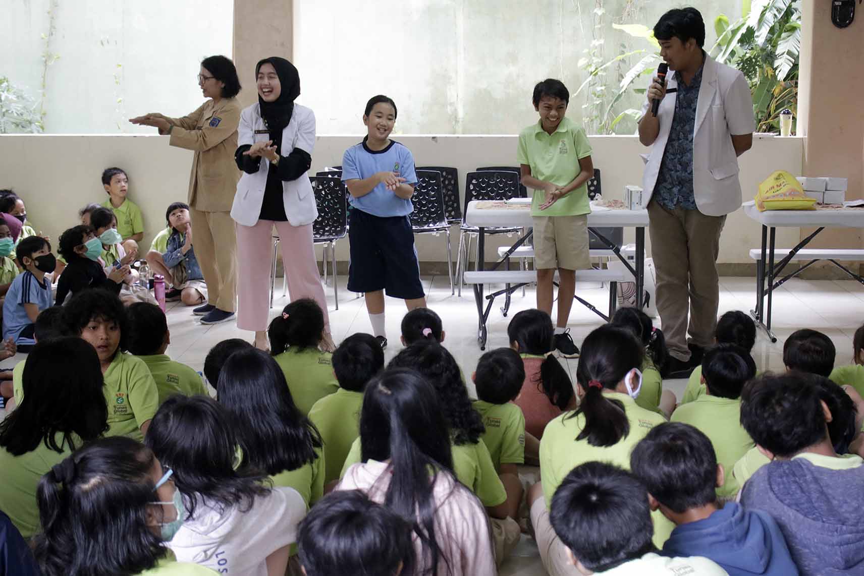 Sosialisasi Antisipasi Virus Korona di Sekolah