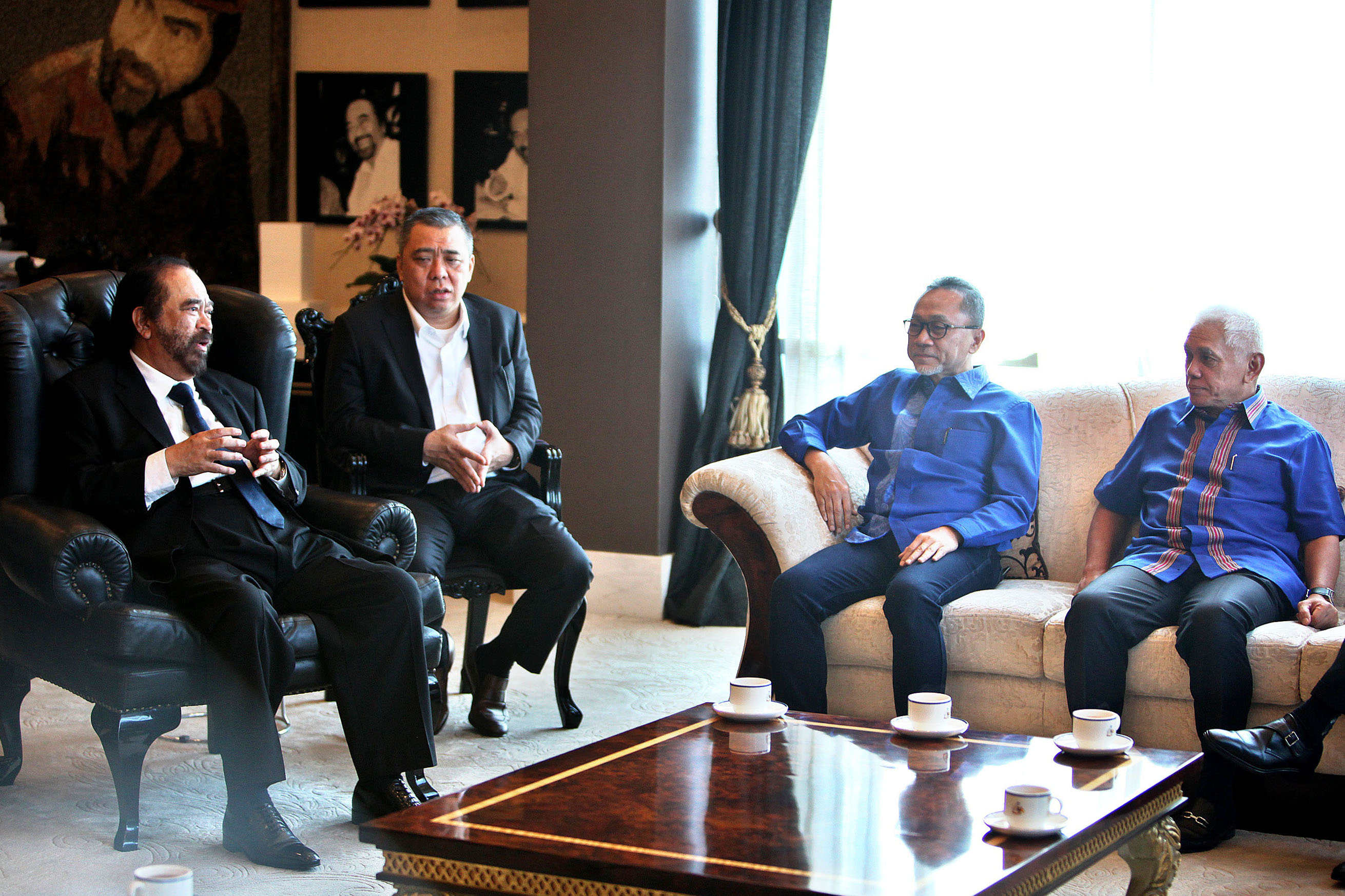 Silaturahmi Politik PAN dengan NasDem