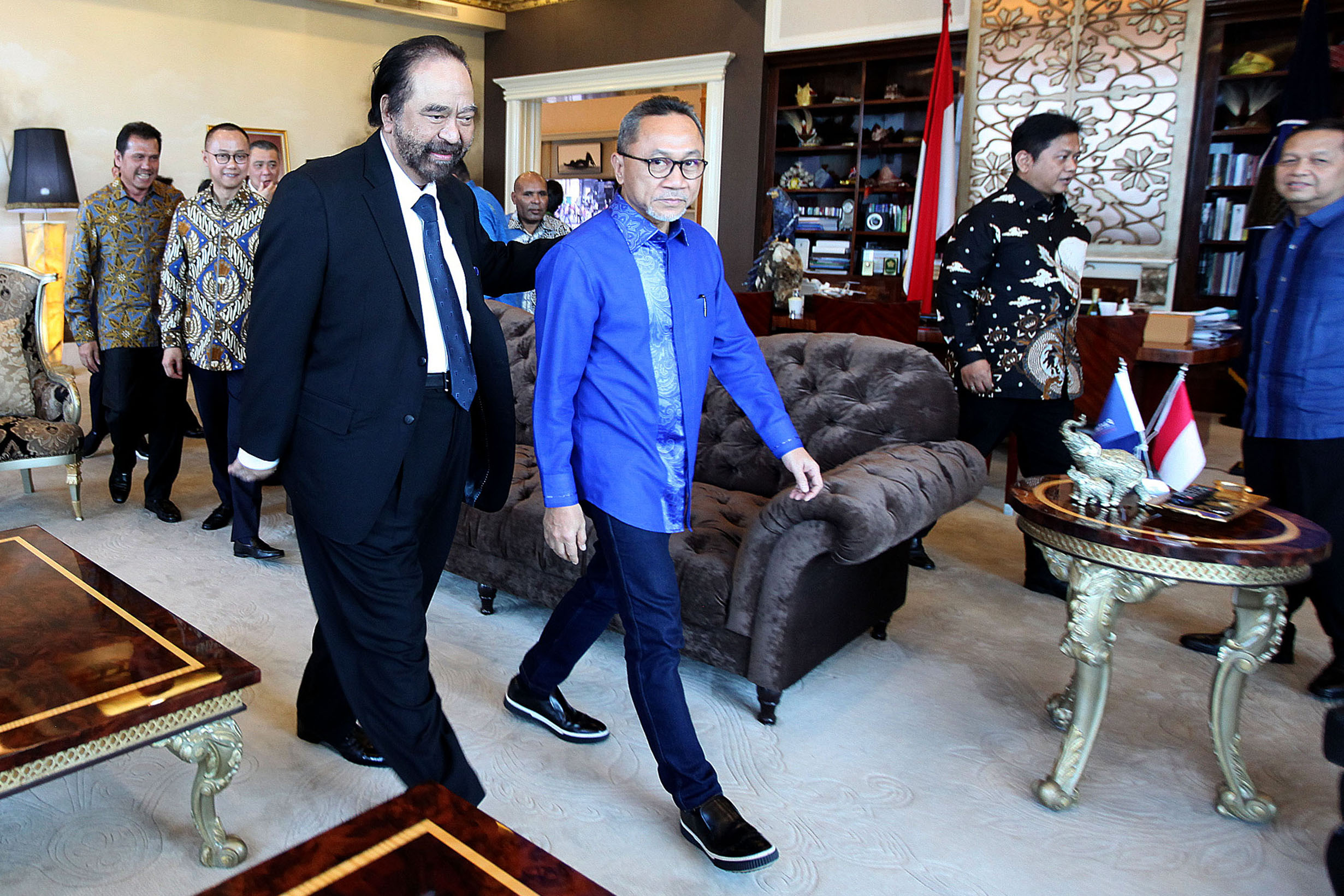 Silaturahmi Politik PAN dengan NasDem