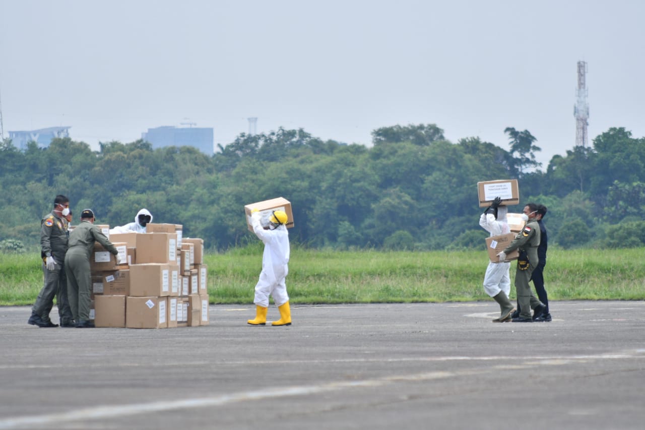 Alat Kesehatan Sudah Tiba di Halim